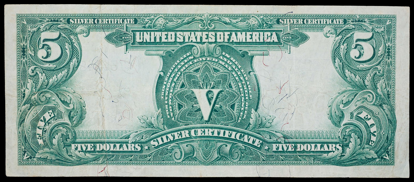 VF+ 1899 $5 Chief Silver Certificate - 2