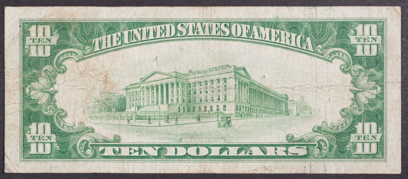 VF 1928 $10 Gold Certificate - 2