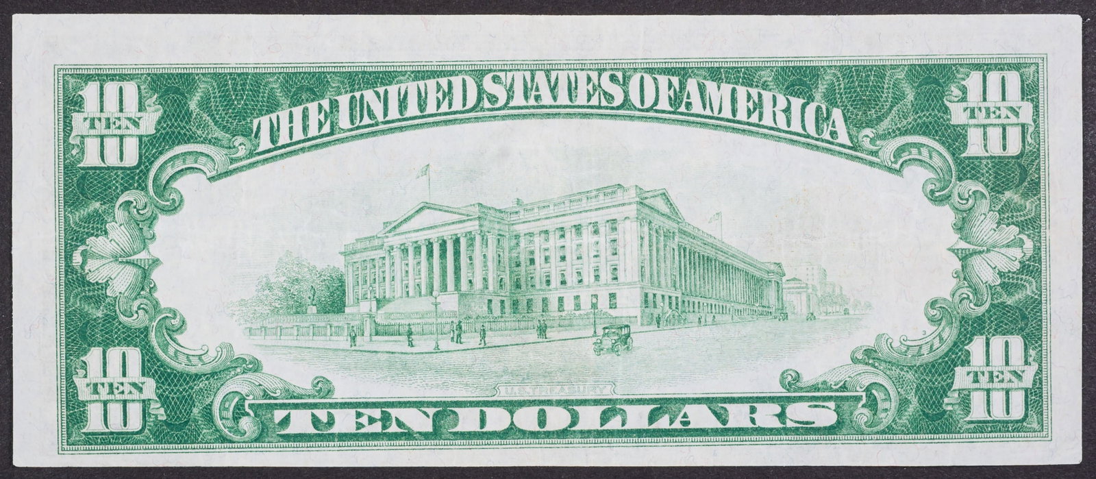 EF+ 1928 $10 Gold Certificate - 2