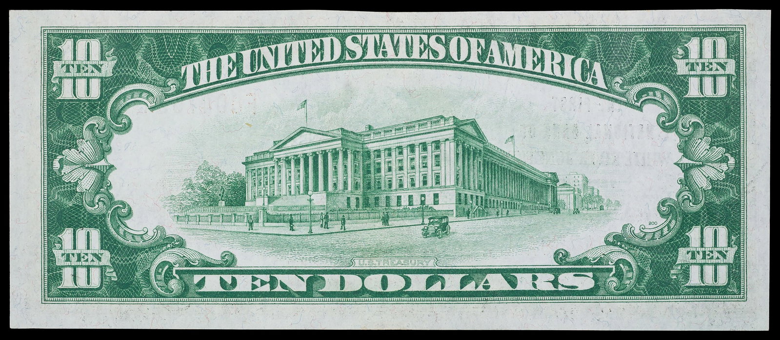 Vermont. AU-Unc 1929 National Currency $10 - 2