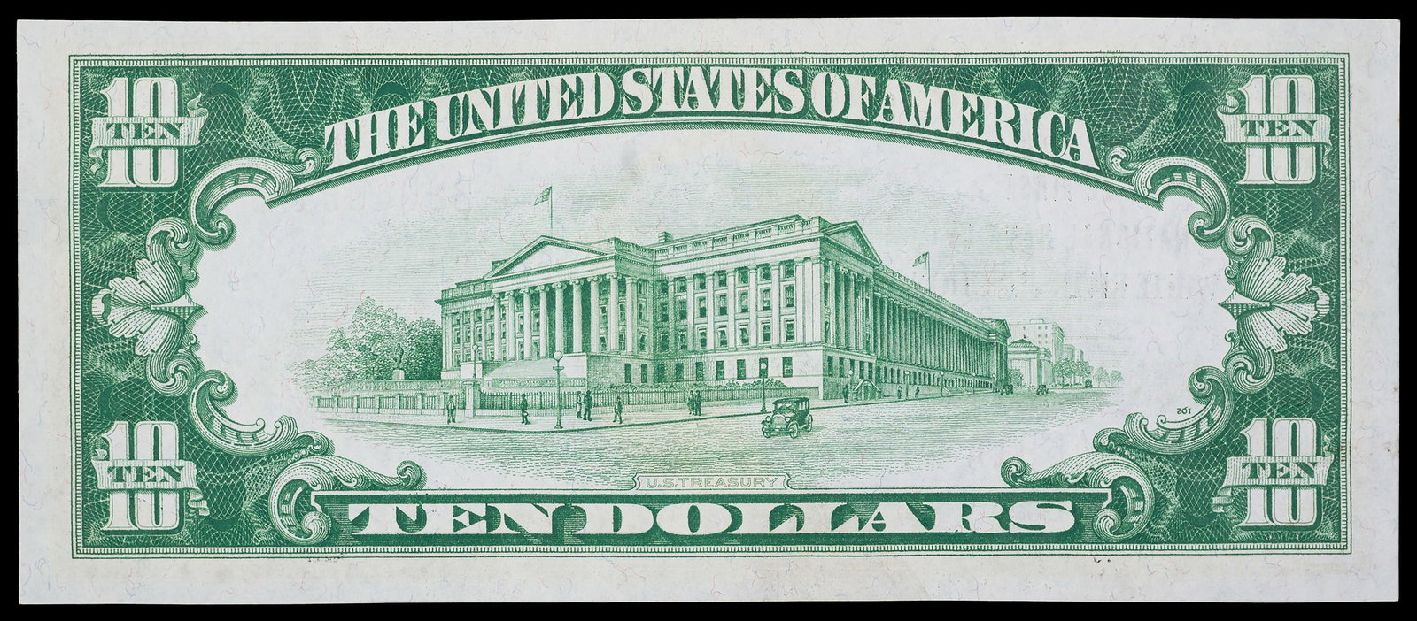 Vermont. Crisp Unc 1929 National Currency $10 - 2