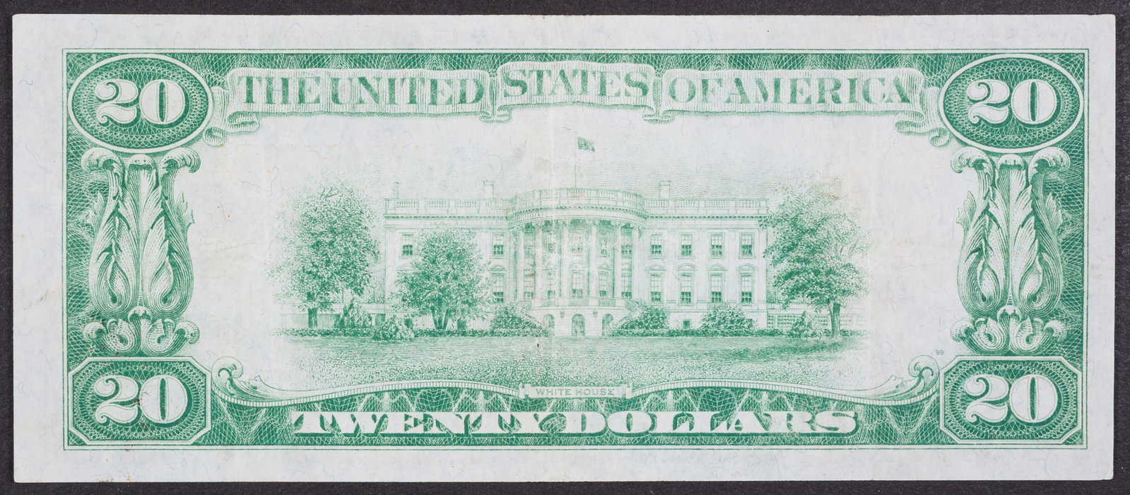 EF 1928 $20 Gold Certificate - 2
