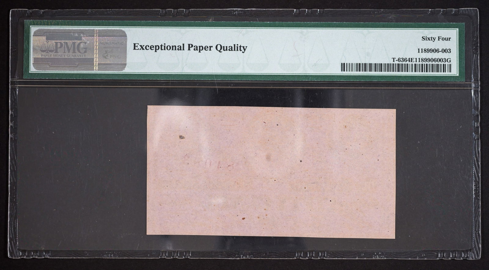 PMG-64 EPQ 1863 Confederate 50 Cents - 2