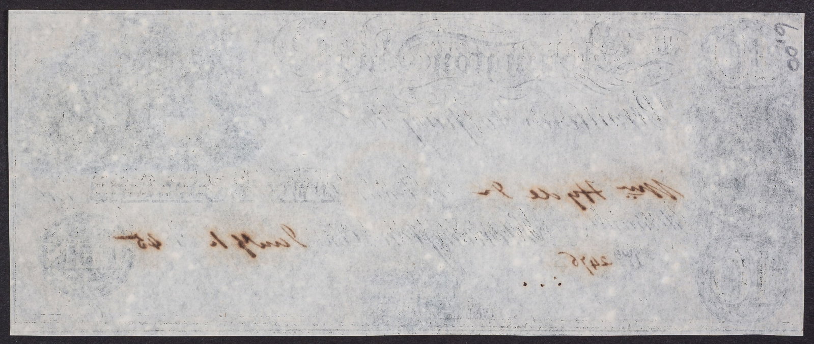 CU 1845 Stonington CT $10 Obsolete - 2