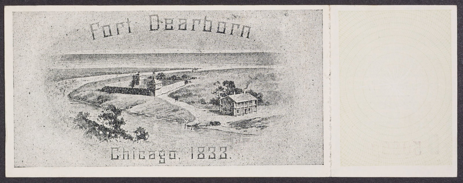 Choice Unc 1893 Columbian Expo Ticket - 2