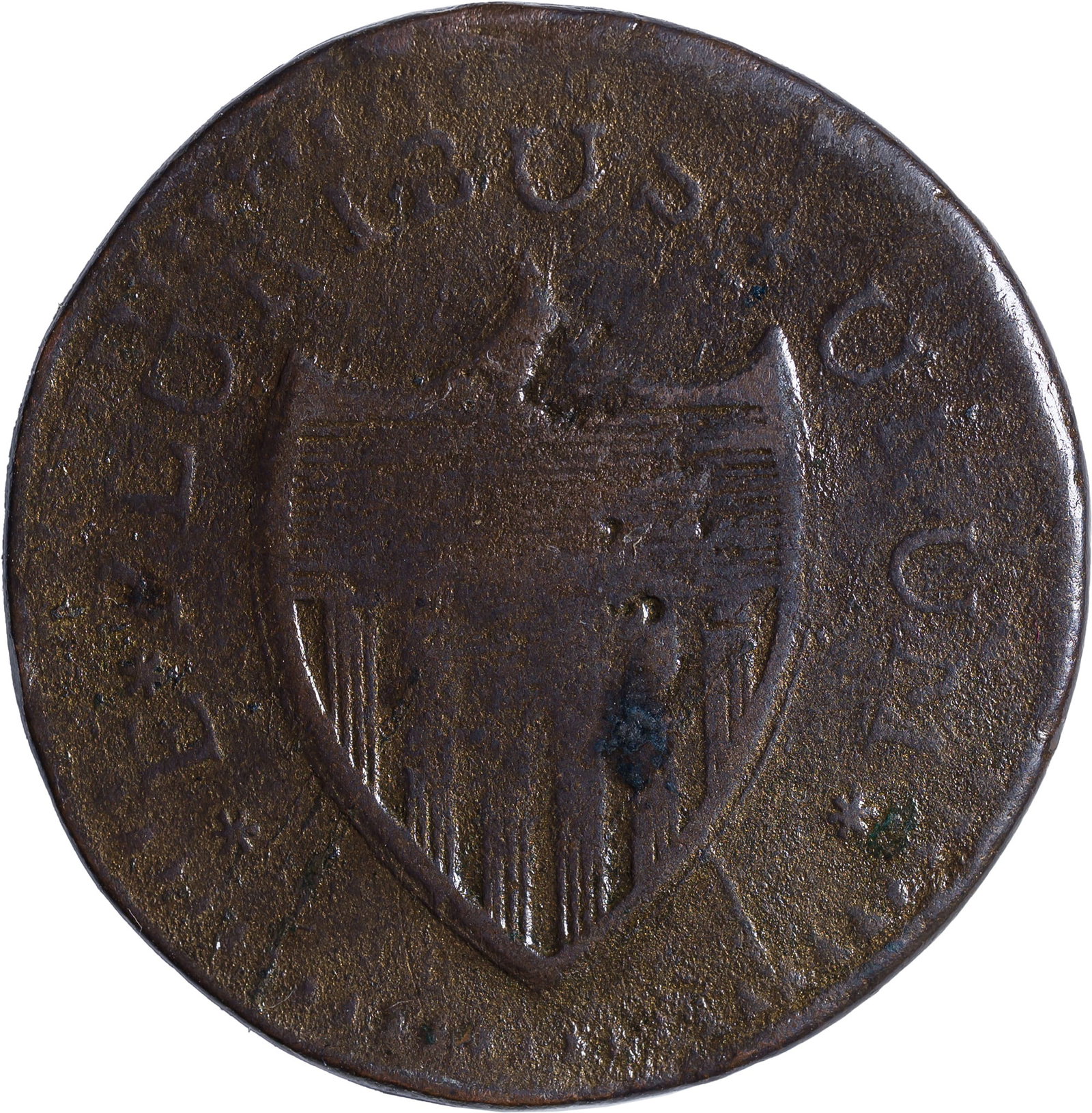 New Jersey. Fine-12 Details 1787 Copper - 2