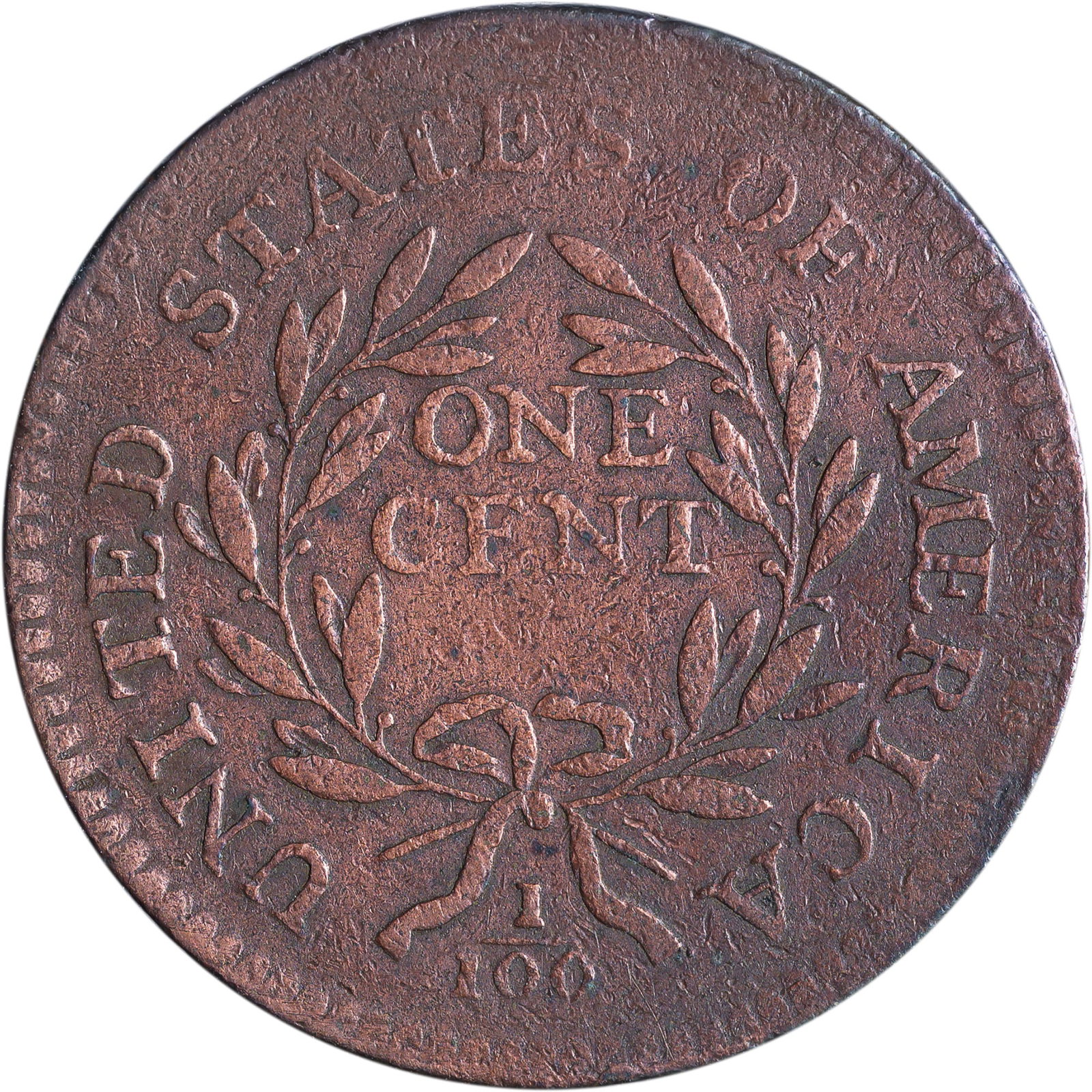 Fine-15 Details 1795 Large Cent - 2