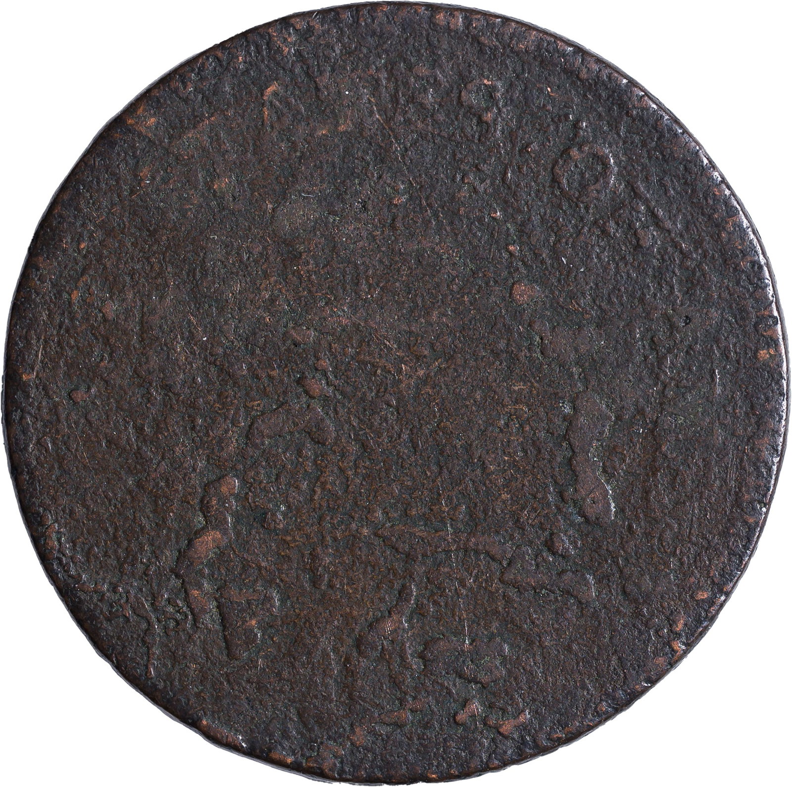 AG-3 Details 1796 Liberty Cap Large Cent - 2