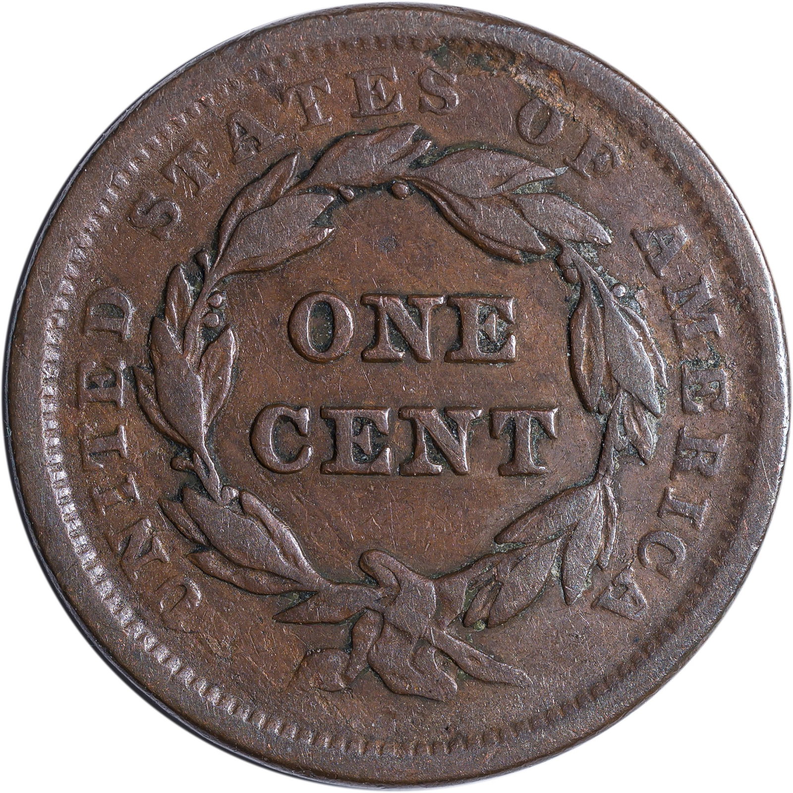 VF-20 Details 1842 Large Cent - 2