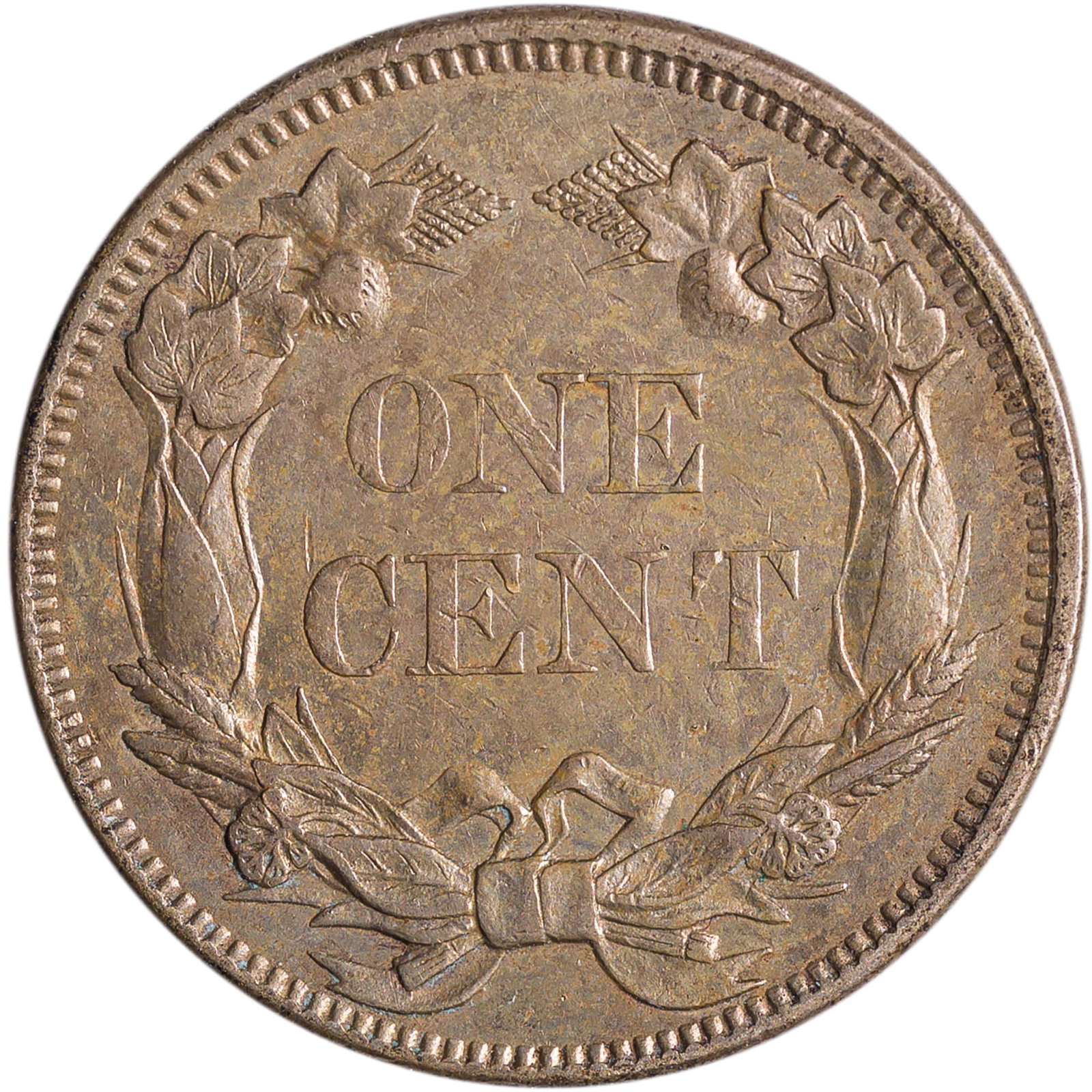 Choice AU-58 1858 Flying Eagle Cent - 2