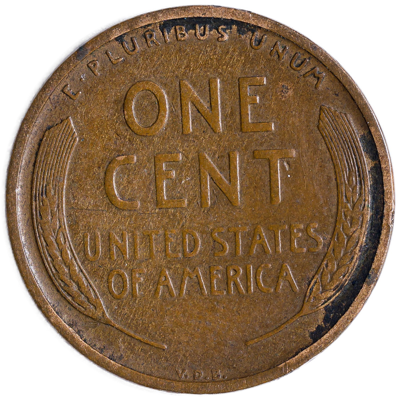 Fine-12 Details 1909-S V.D.B. Lincoln Cent - 2