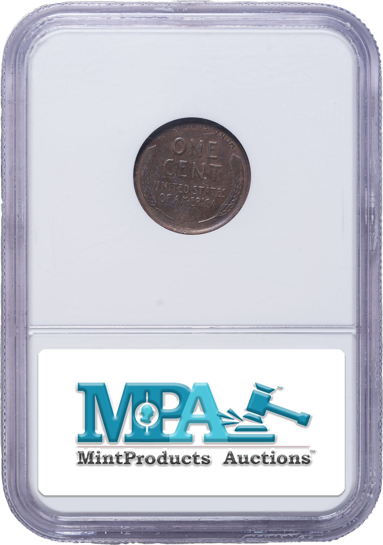 NGC EF-40 1909-S V.D.B. Lincoln Cent - 2