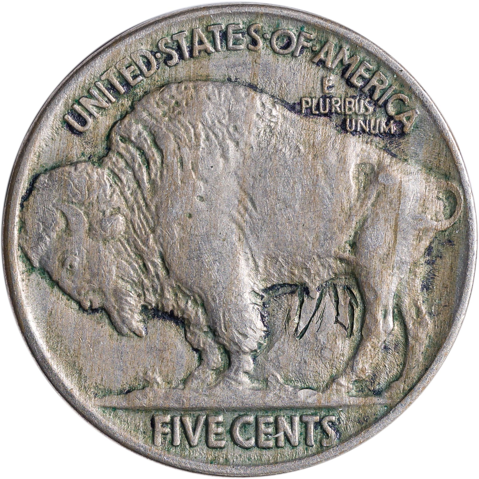 Hobo Nickel. 1916 Buffalo Nickel Host - 2
