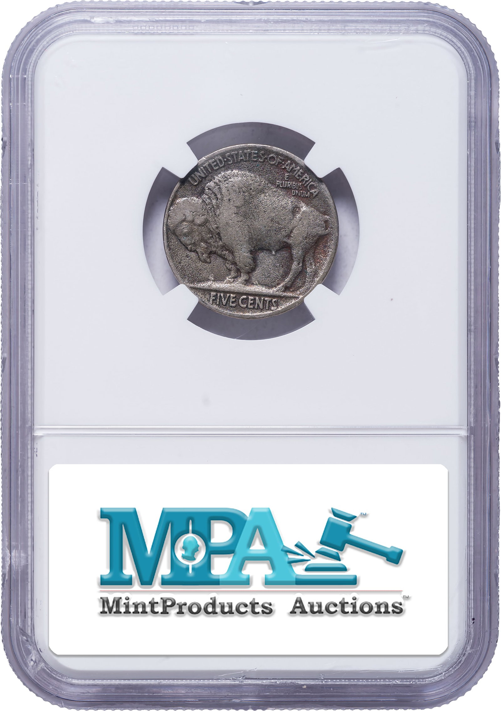 NGC VF Details 1916 Doubled Die Obverse Nickel - 2