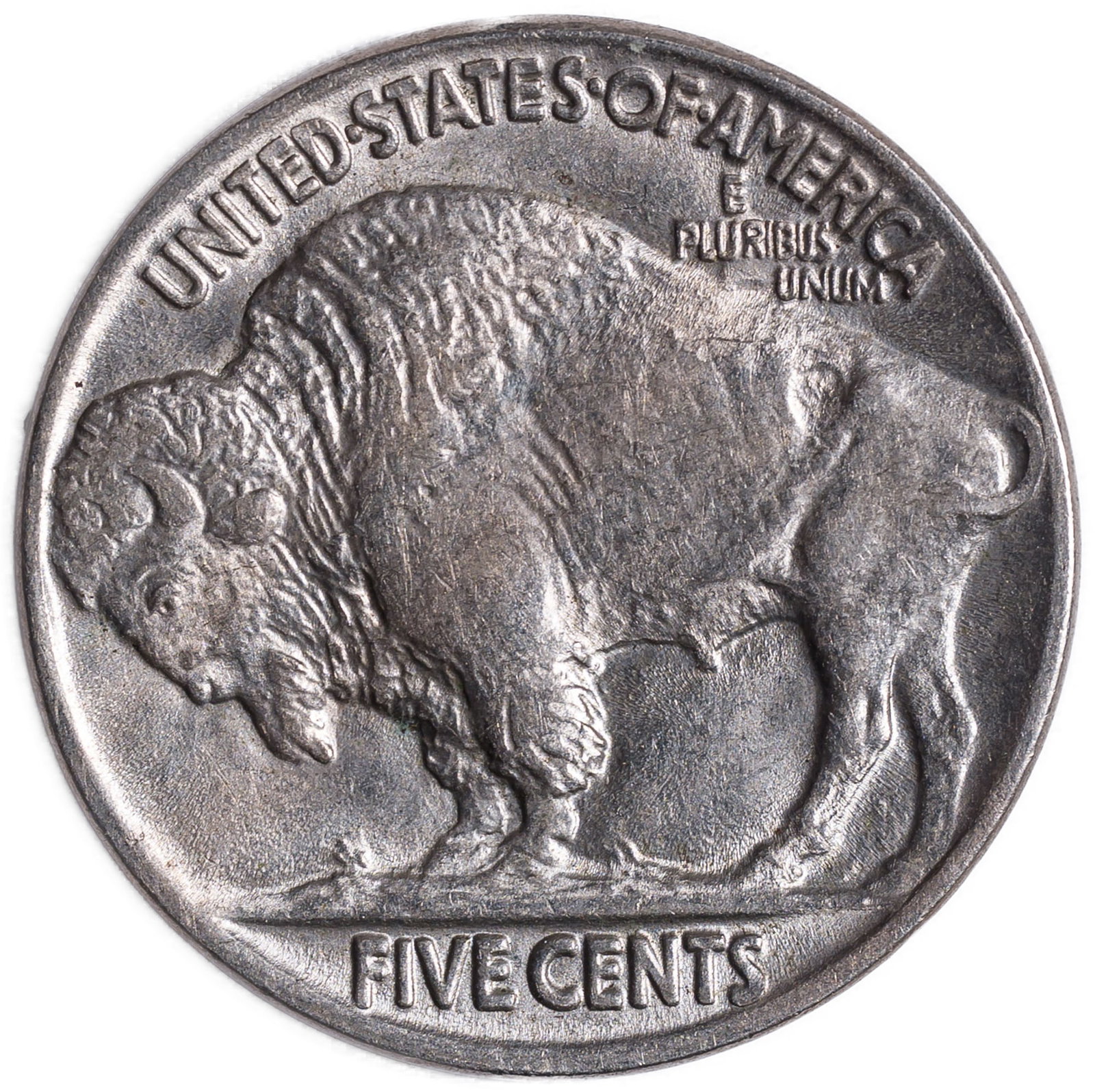 MS-60+ 1919 Buffalo Nickel - 2