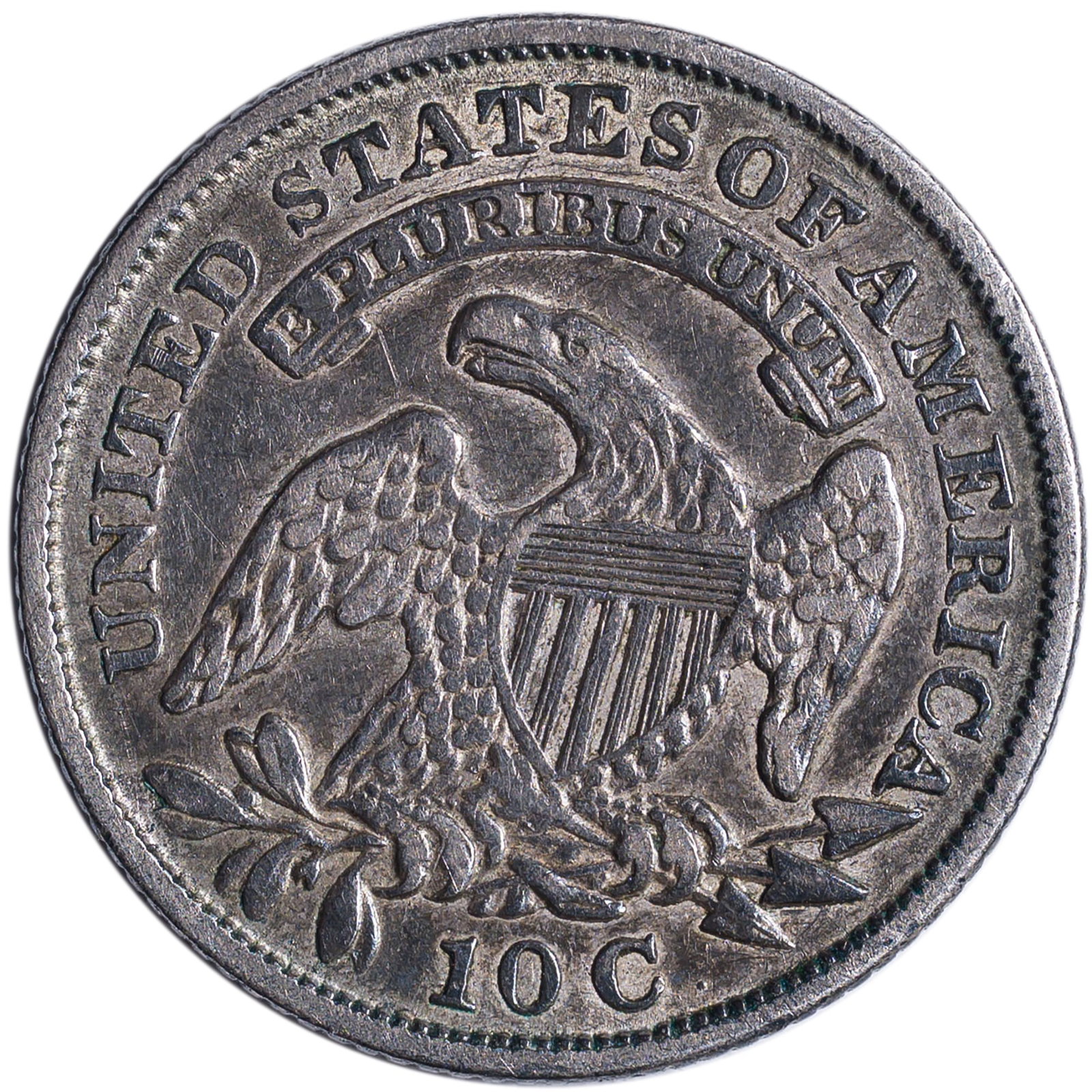 EF-40+ 1830 Dime - 2