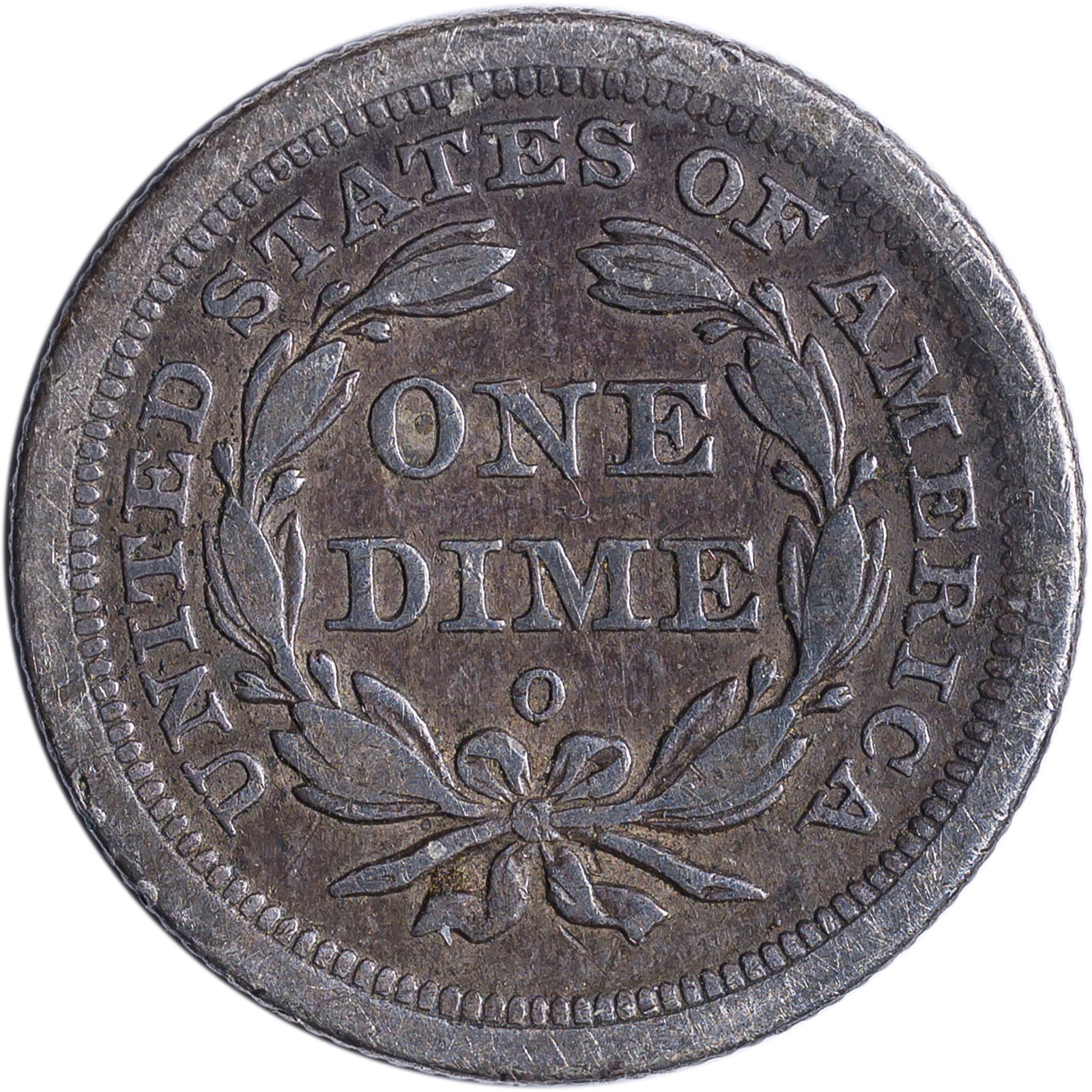 Choice VF+ Details 1841-O Dime - 2