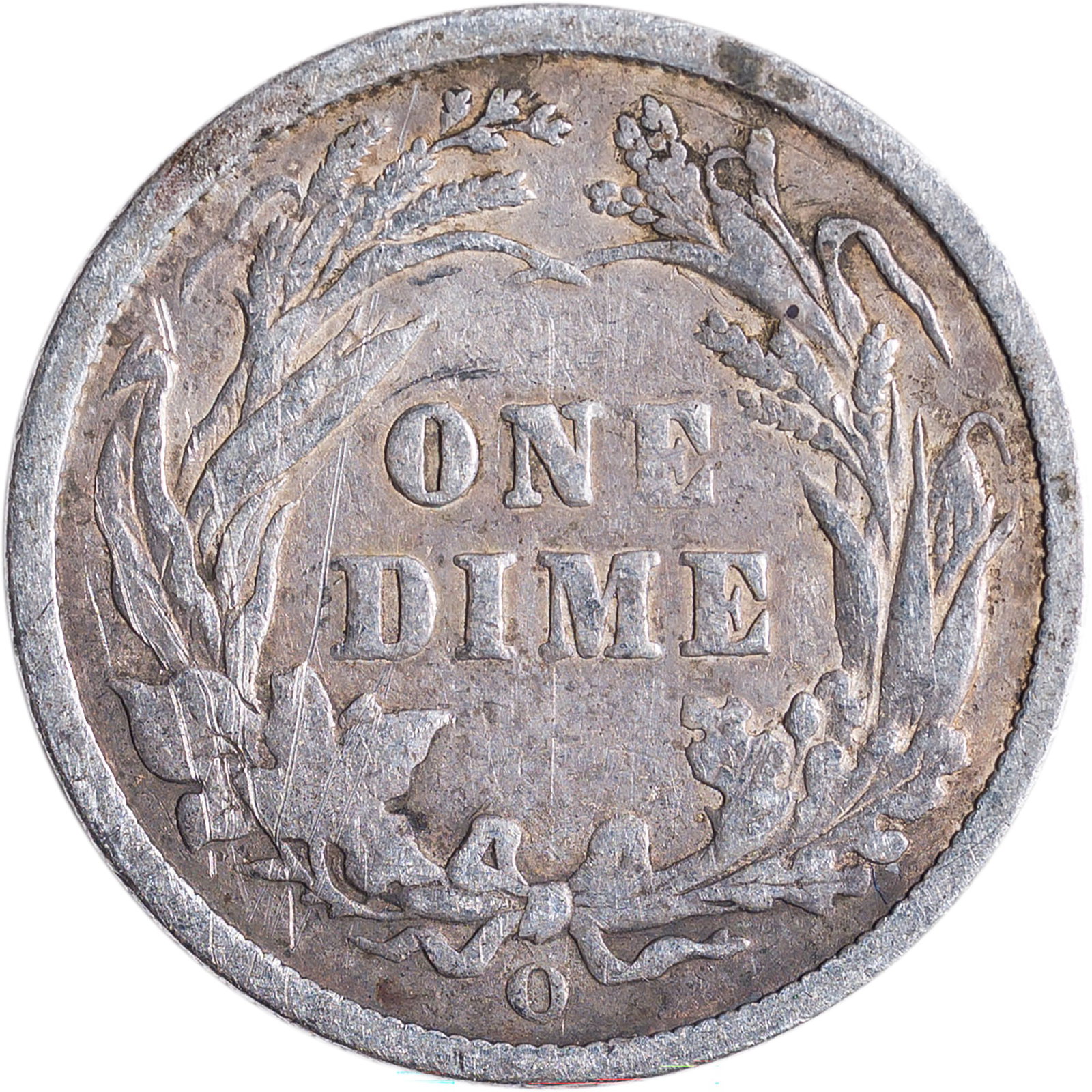 Fine-12 1897-O Barber Dime - 2