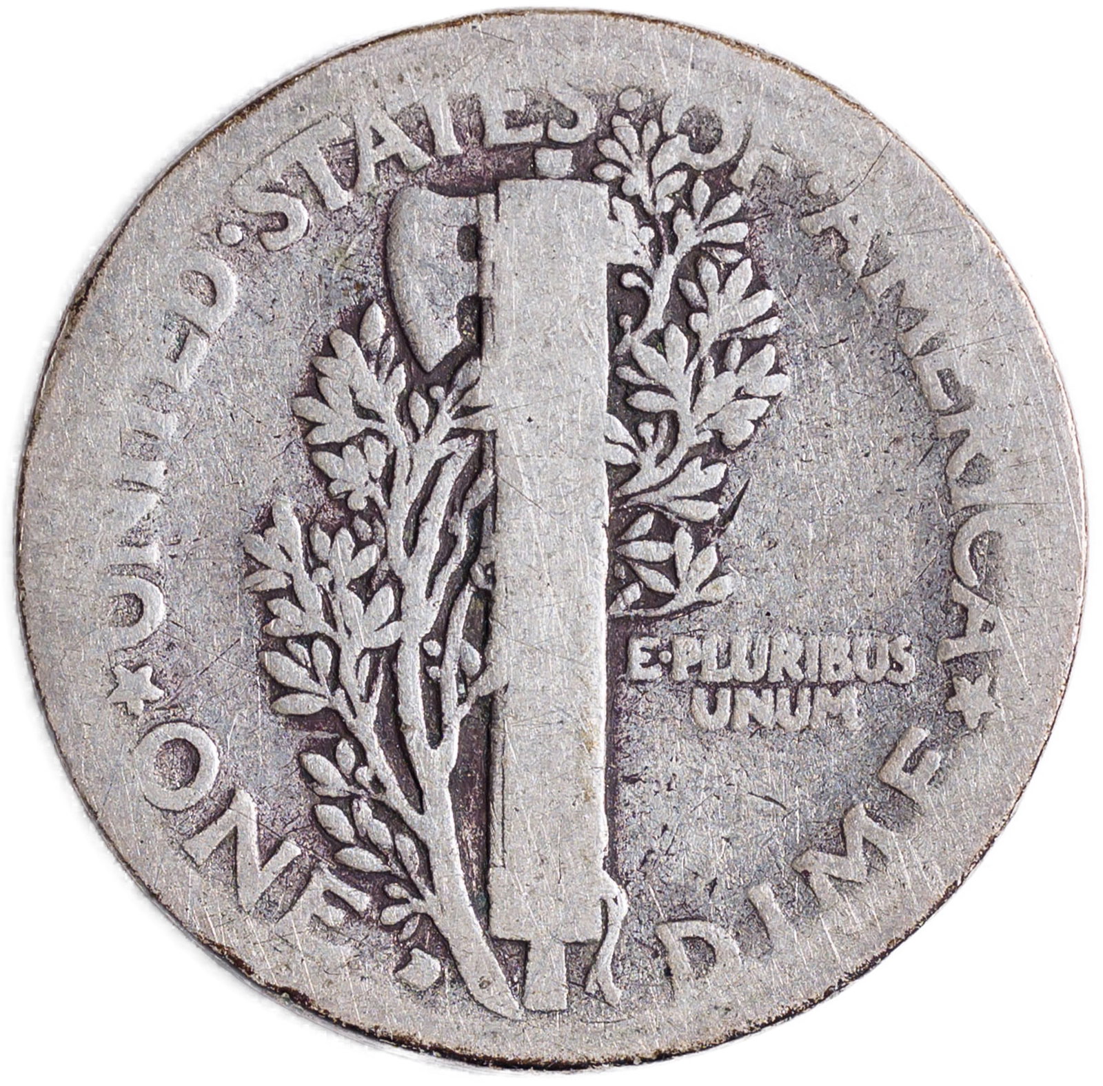 AG-3 1916-D Mercury Dime - 2