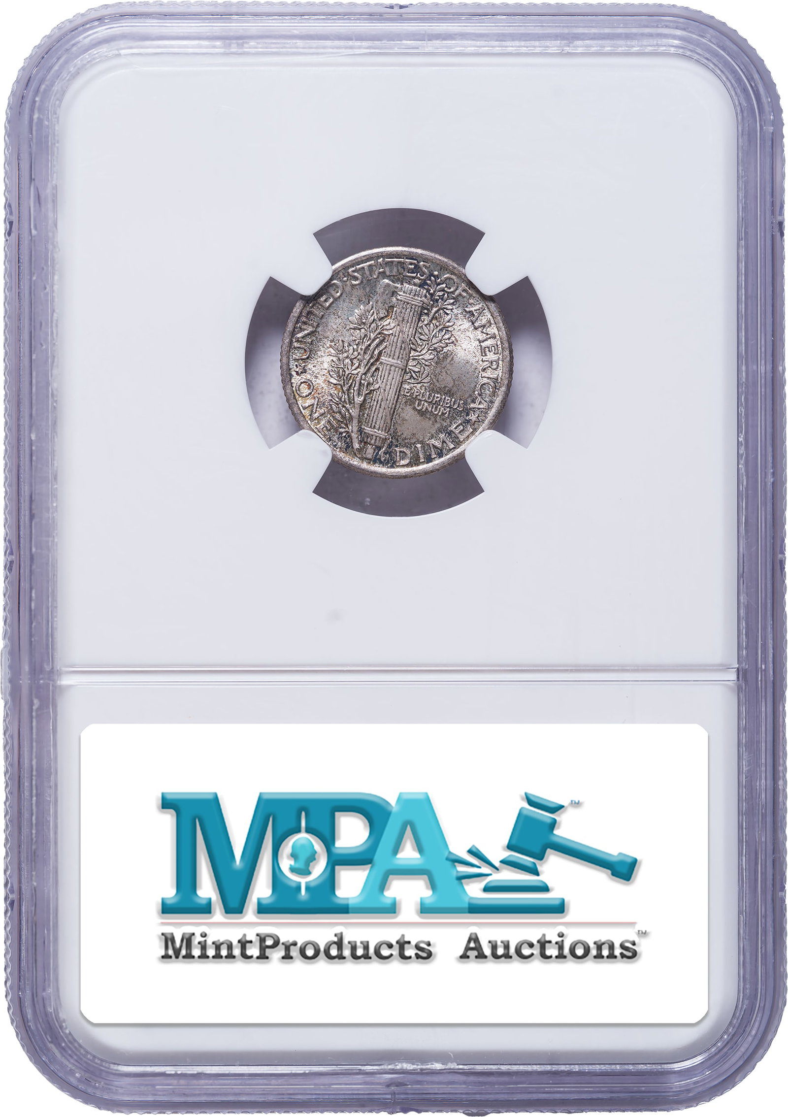 NGC MS-64 FB 1920 Dime - 2