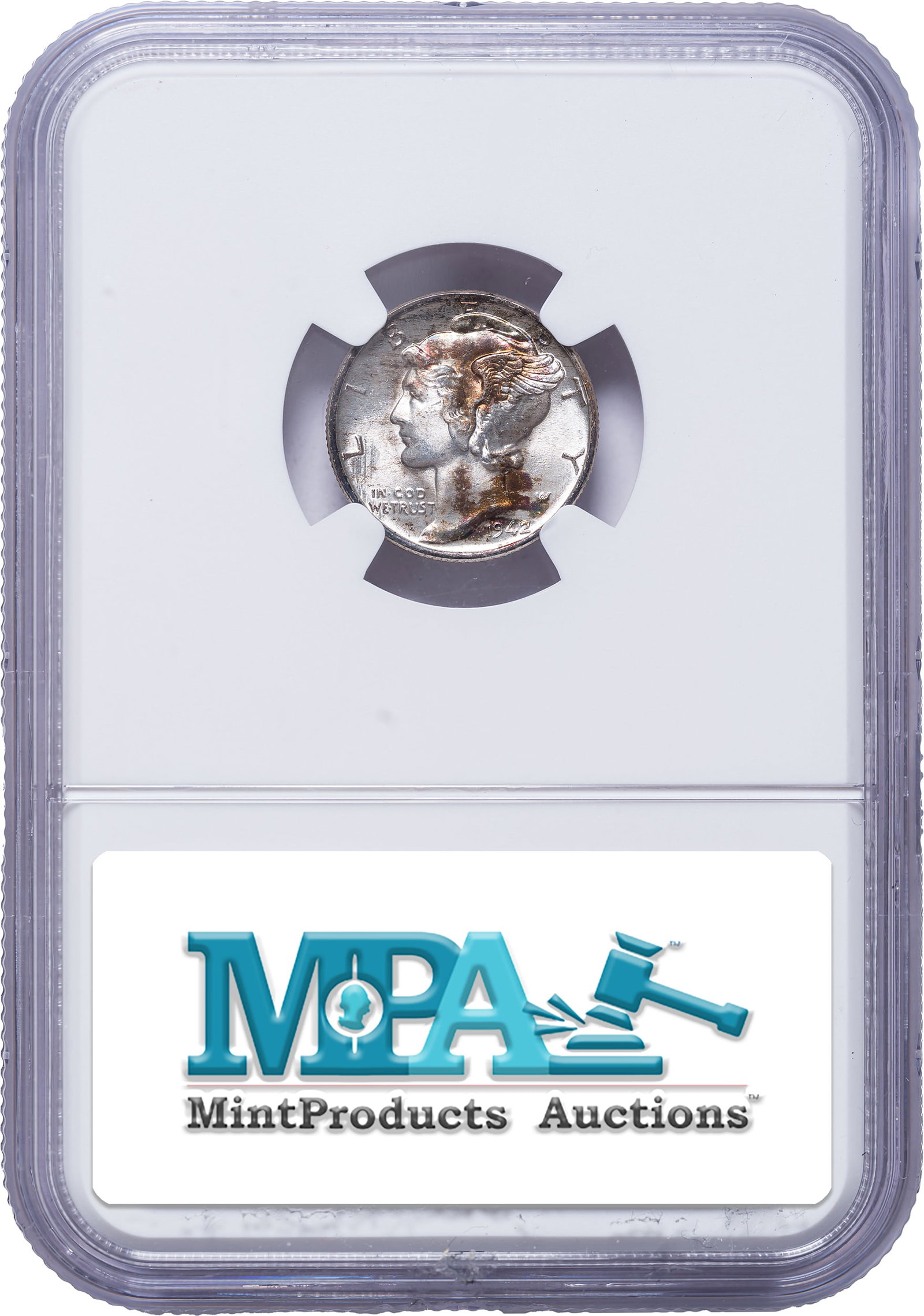 NGC MS-67+ 1942 Mercury Dime - 2