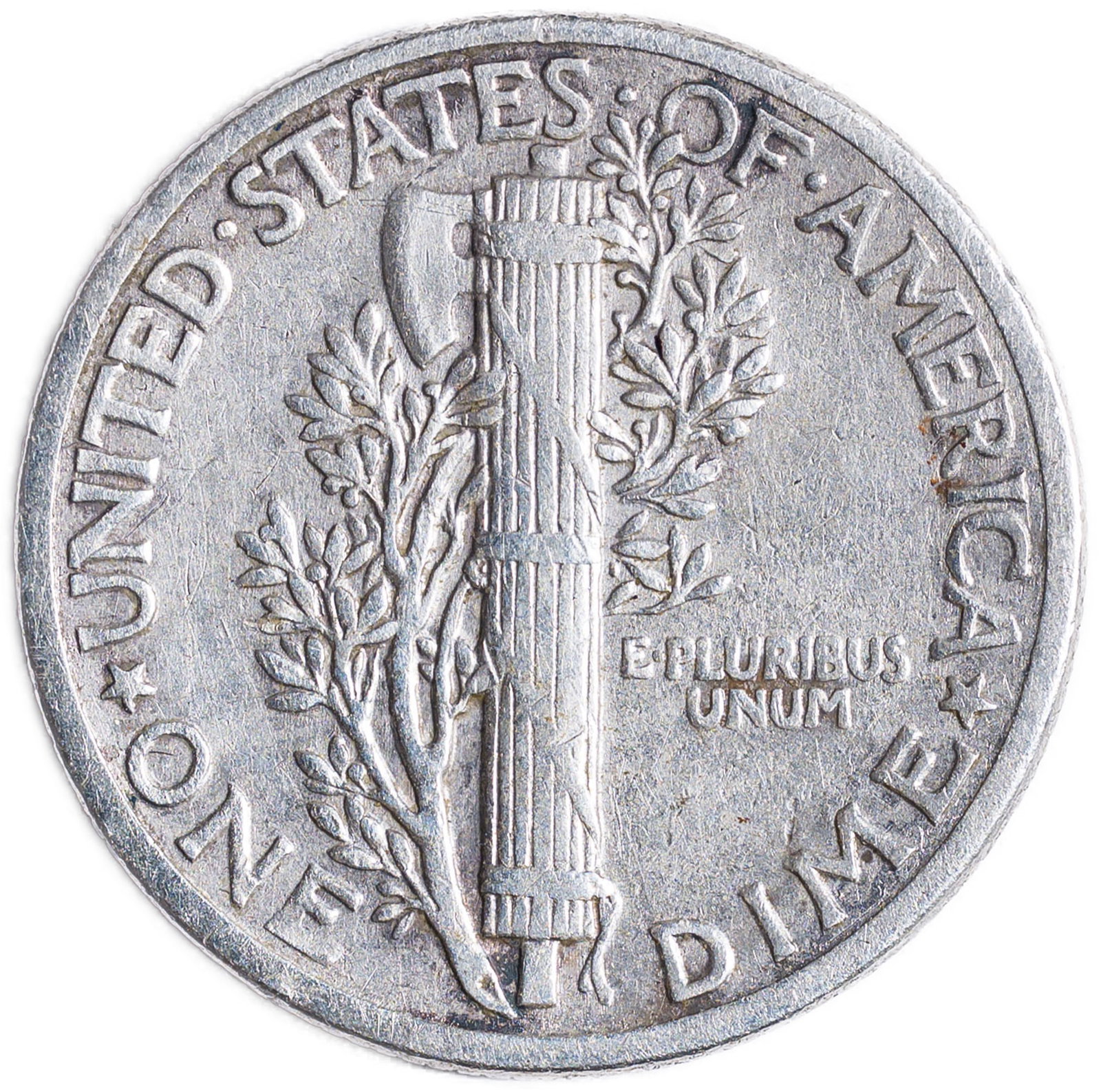 VF-35 Details 1942/1 Mercury Dime - 2