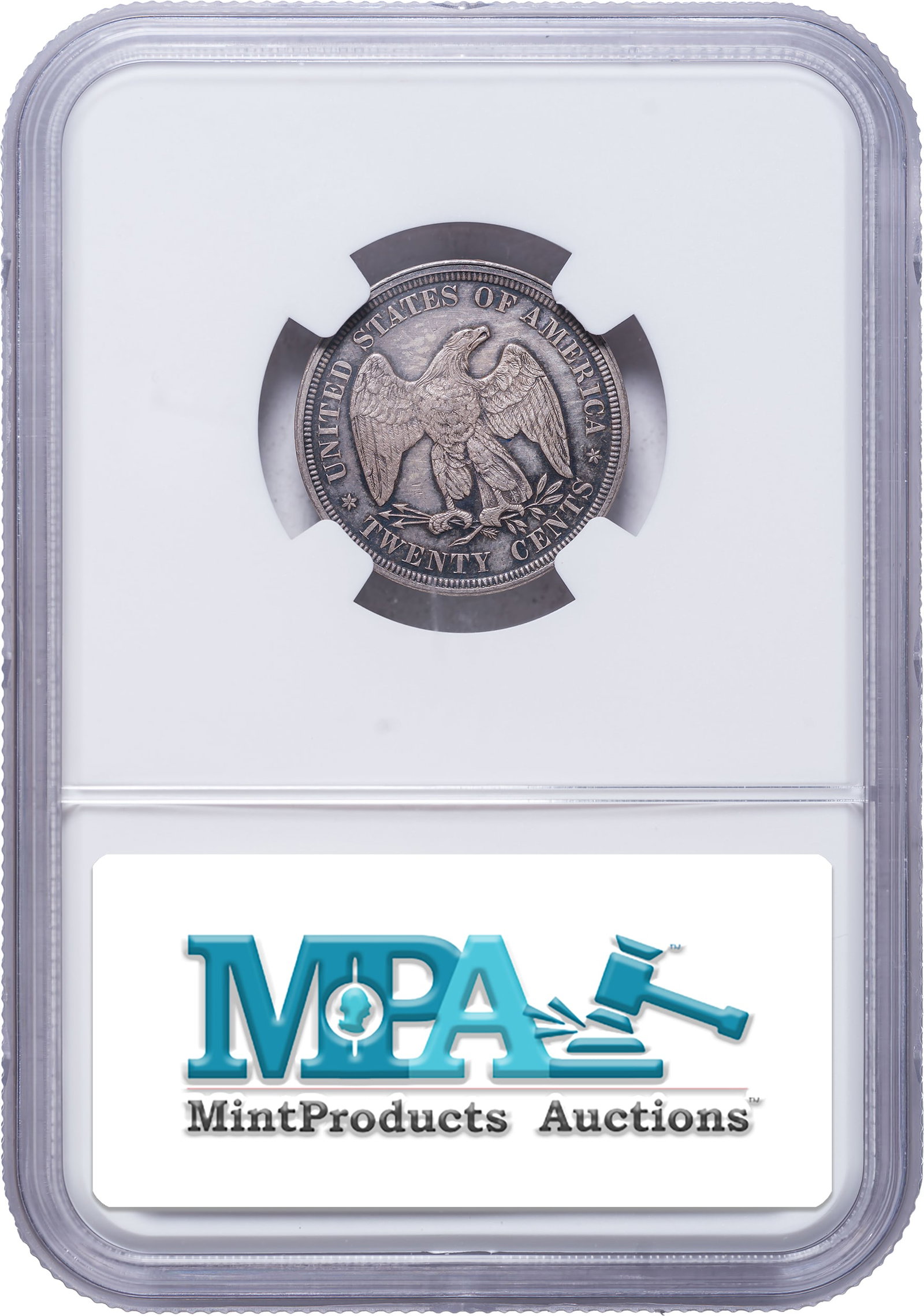 NGC Proof Details 1876 20-Cents - 2