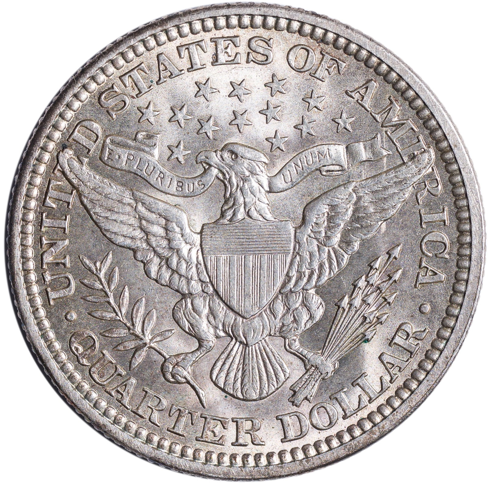 MS-60+ 1915 Barber Quarter - 2
