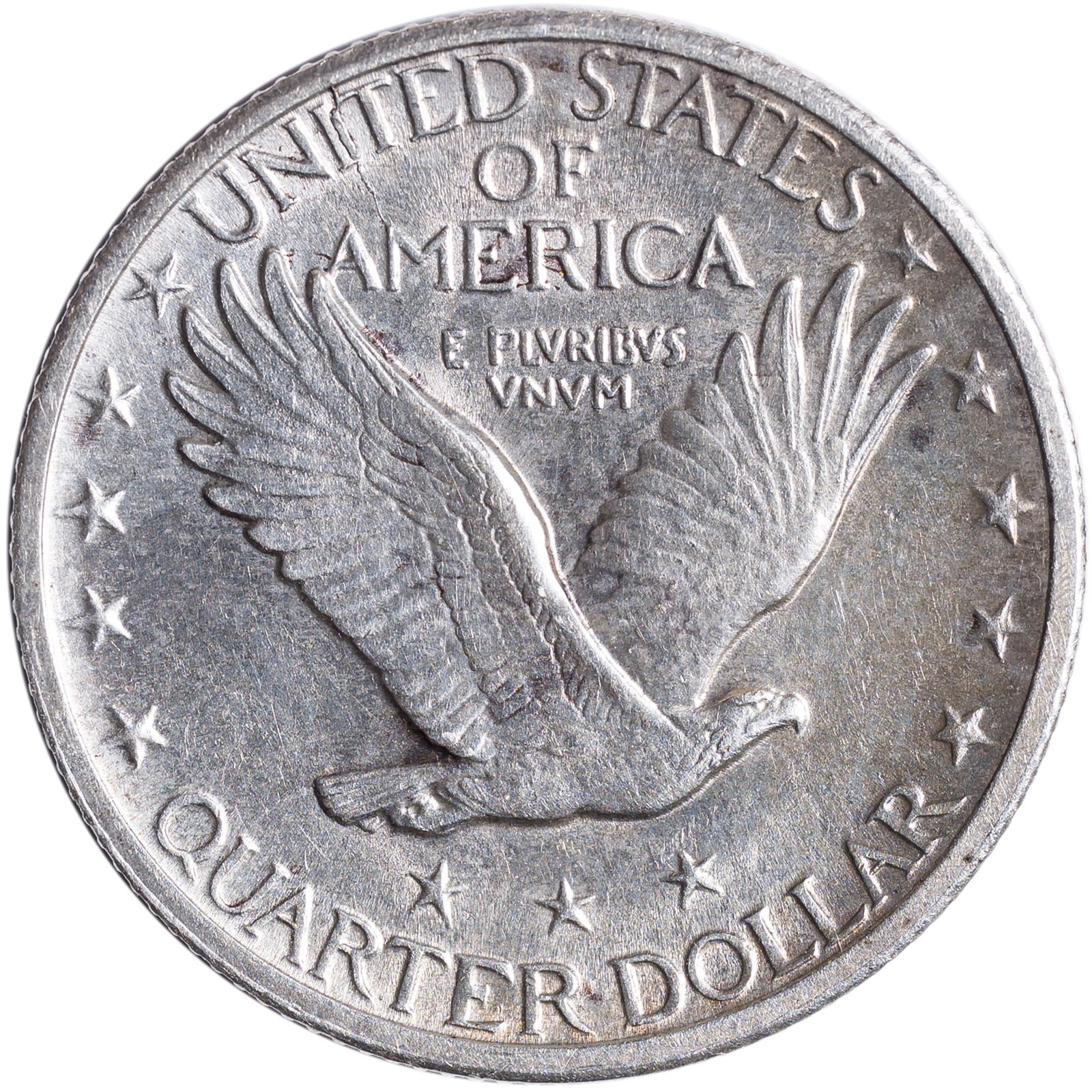 AU-50 1918-D Quarter - 2