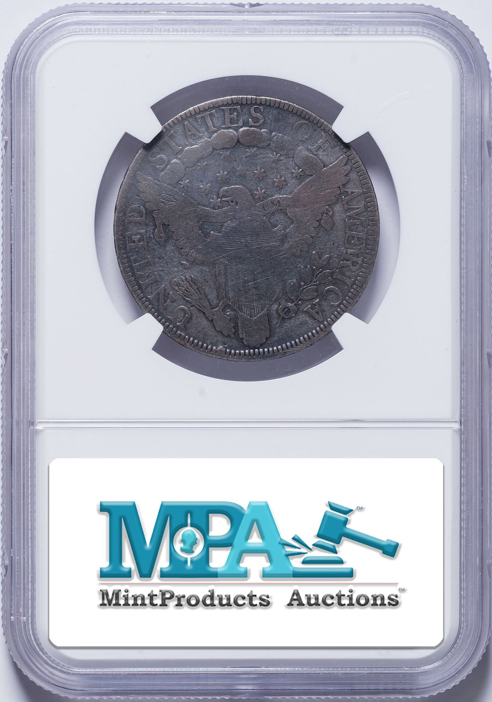 NGC VG Details 1801 Half Dollar - 2
