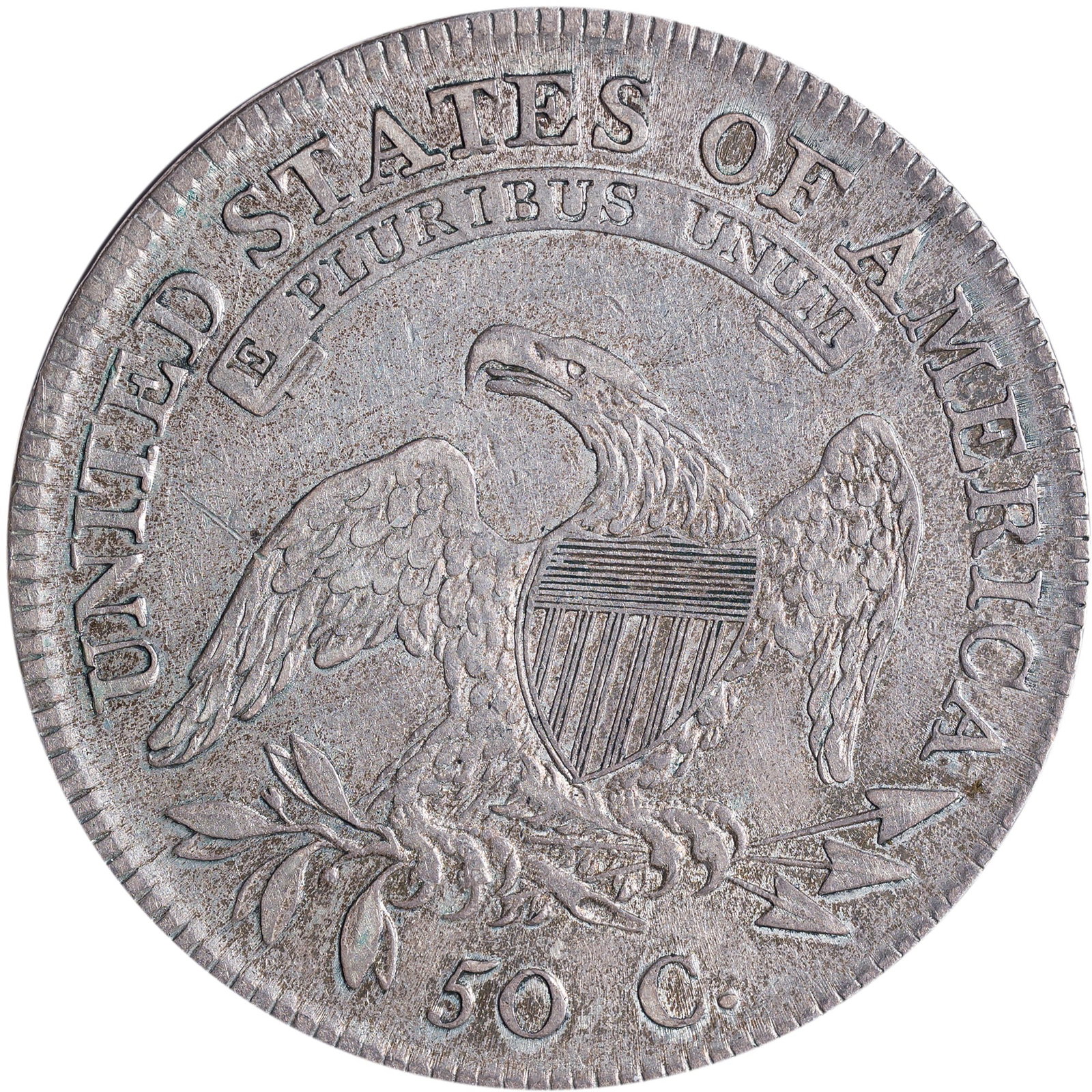 EF-45 1809 Half Dollar - 2