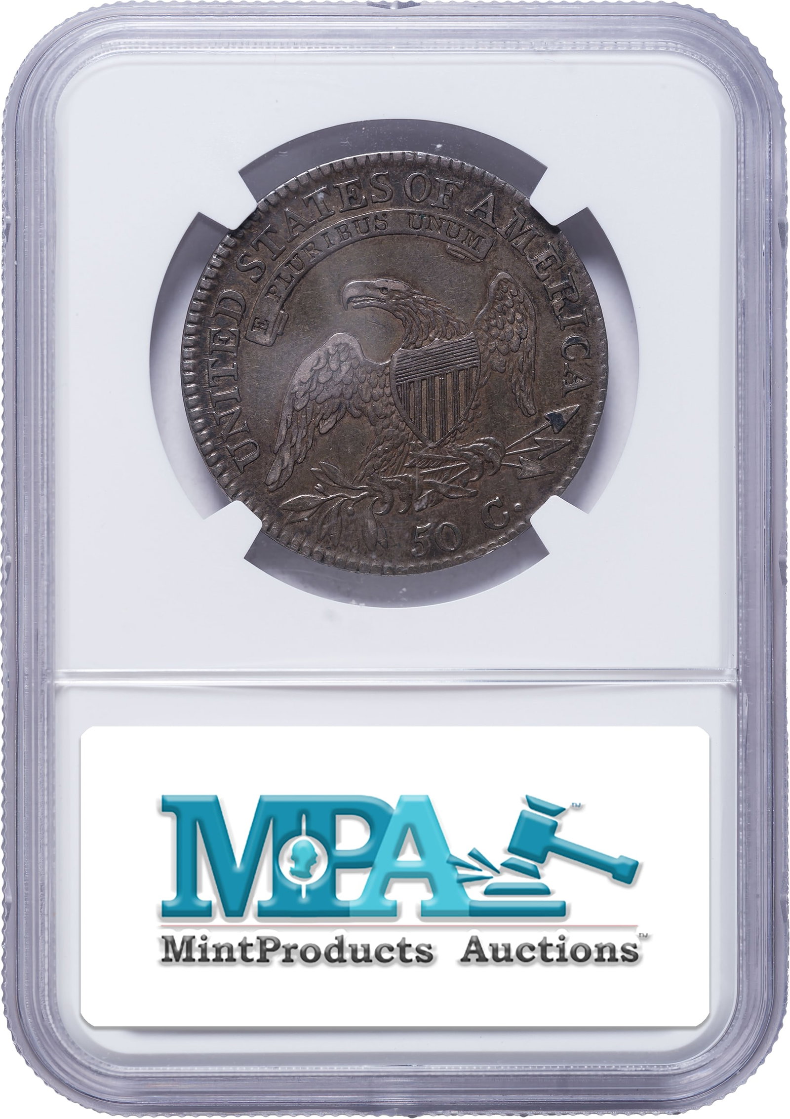 NGC EF-40 1817 Bust Half Dollar - 2