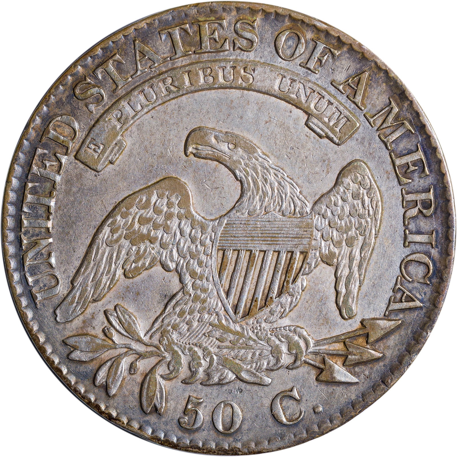 AU Details 1826 Bust Half Dollar - 2