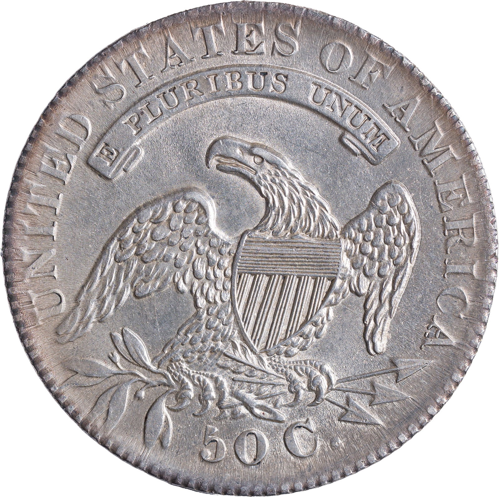 Unc Details 1833 Half Dollar - 2
