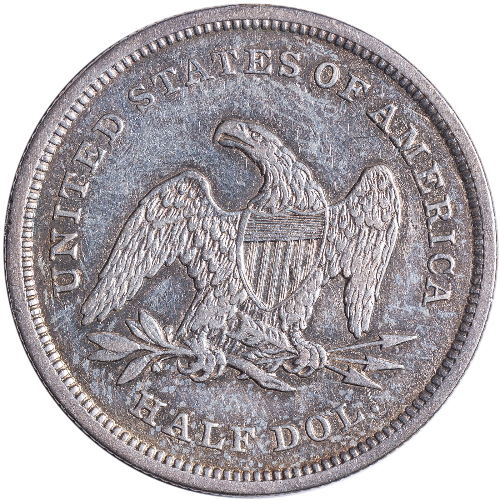 AU-50 Details 1840 Half Dollar - 2
