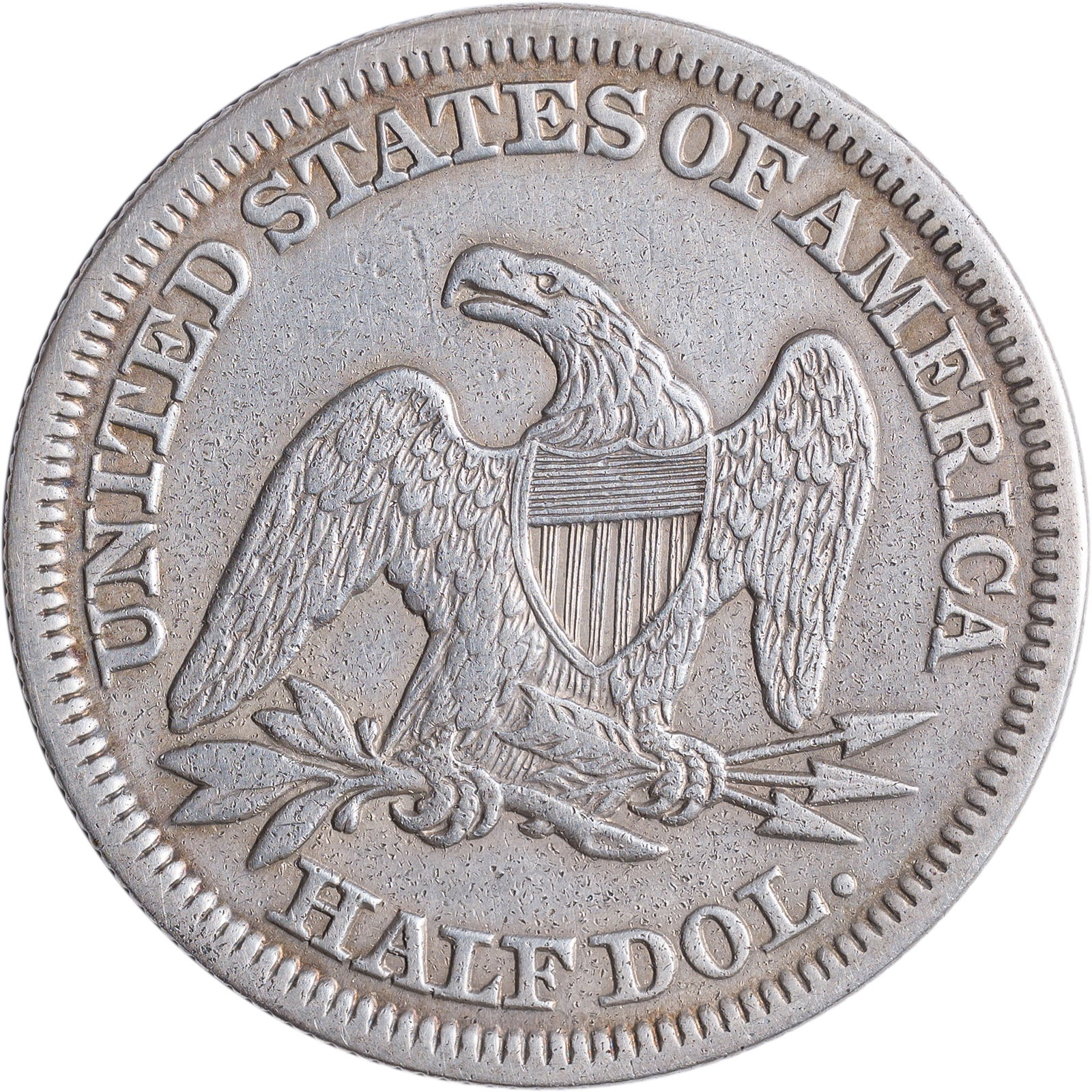EF Details 1854 Arrows Half Dollar - 2