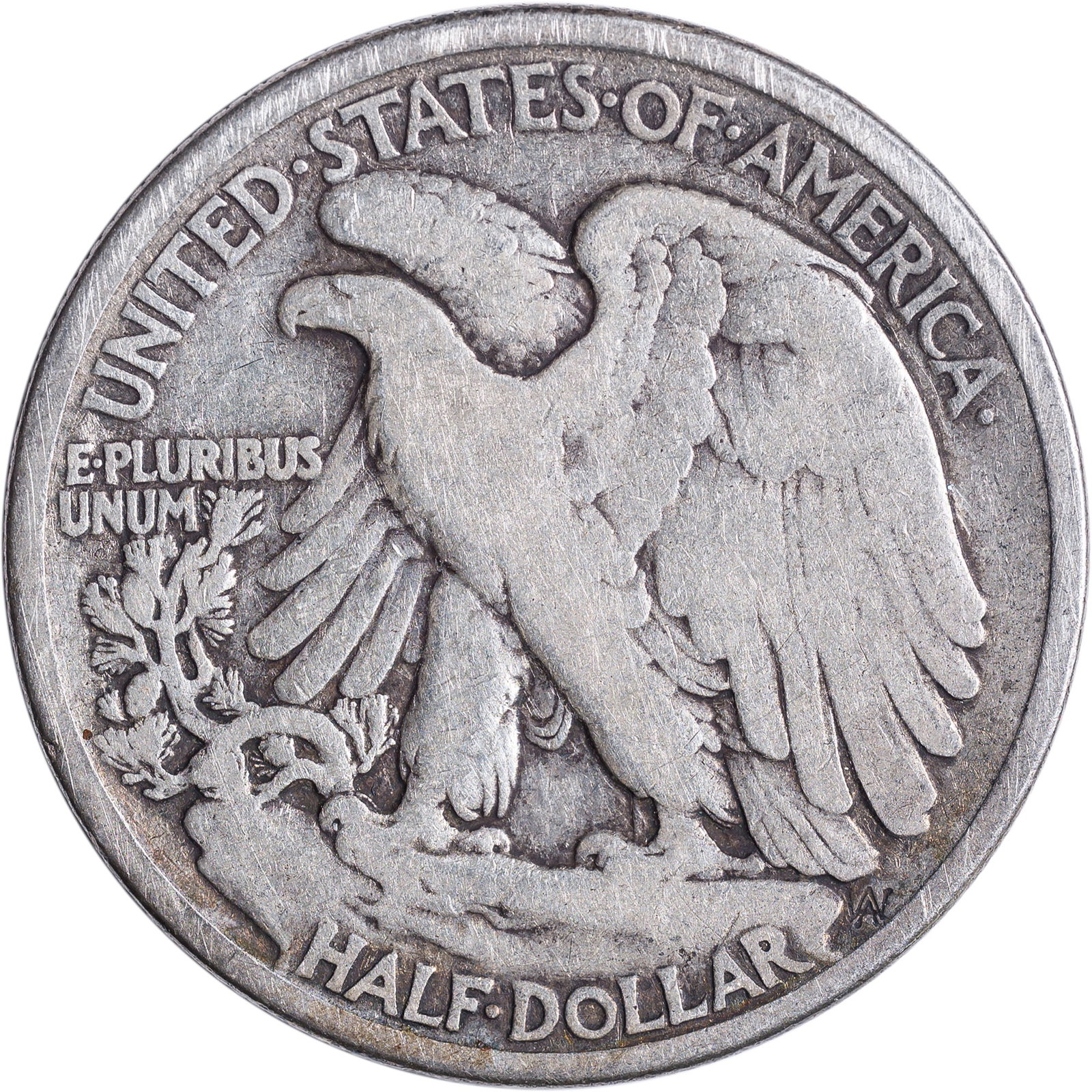 Fine-12 1916-D Walking Liberty Half Dollar - 2