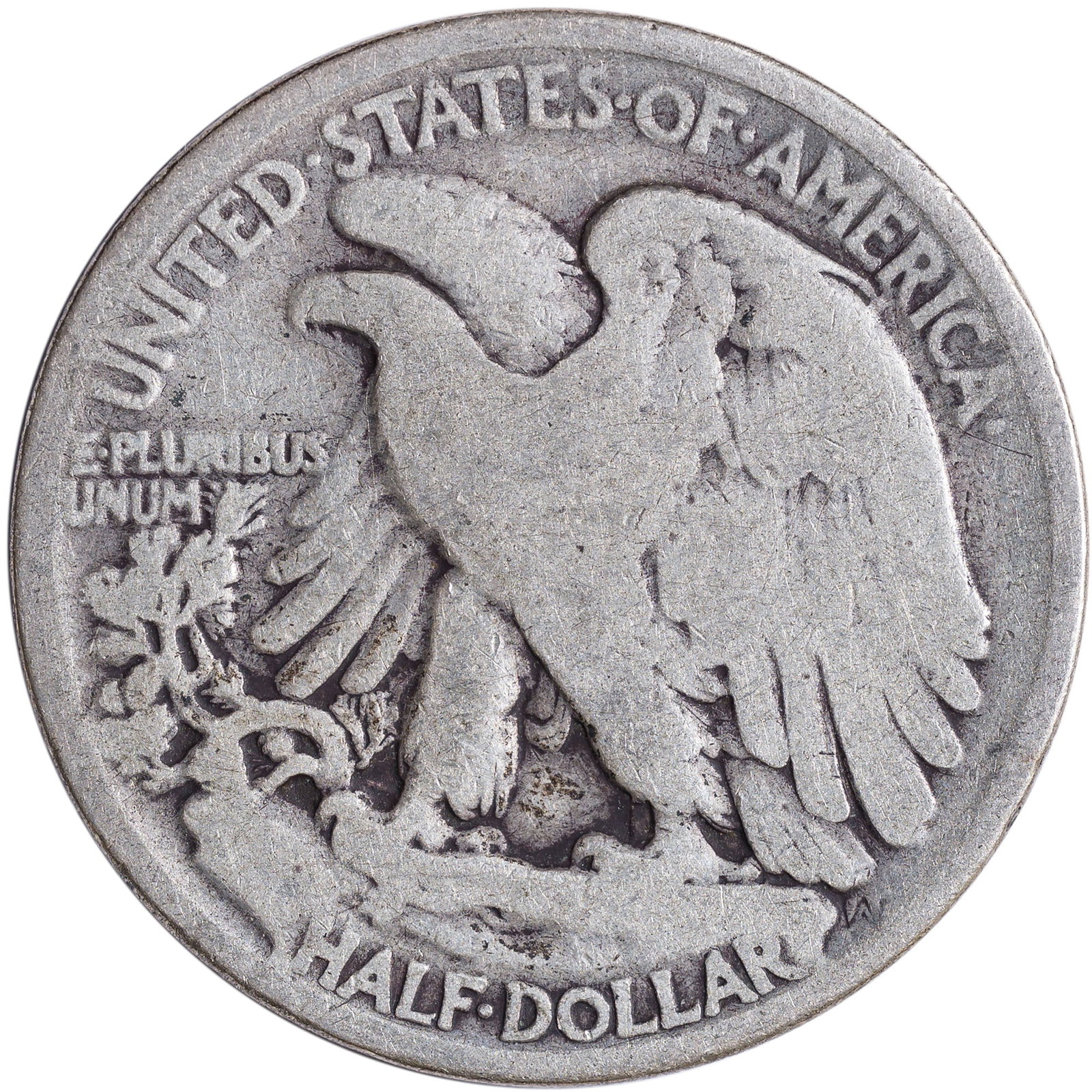 VG-8 1921 Walking Liberty Half Dollar - 2