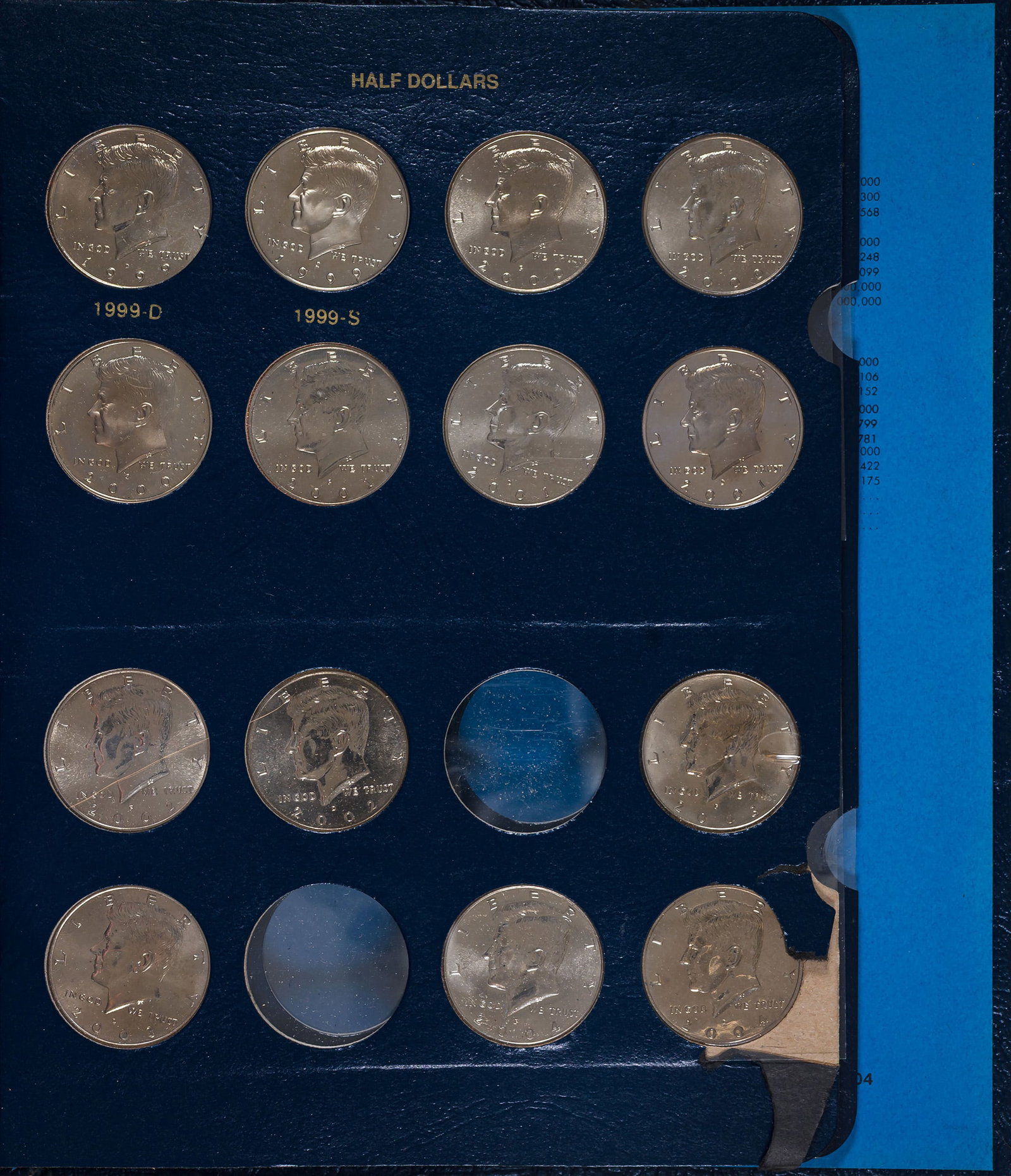 1964-2007 Kennedy Half Dollar Set - 7