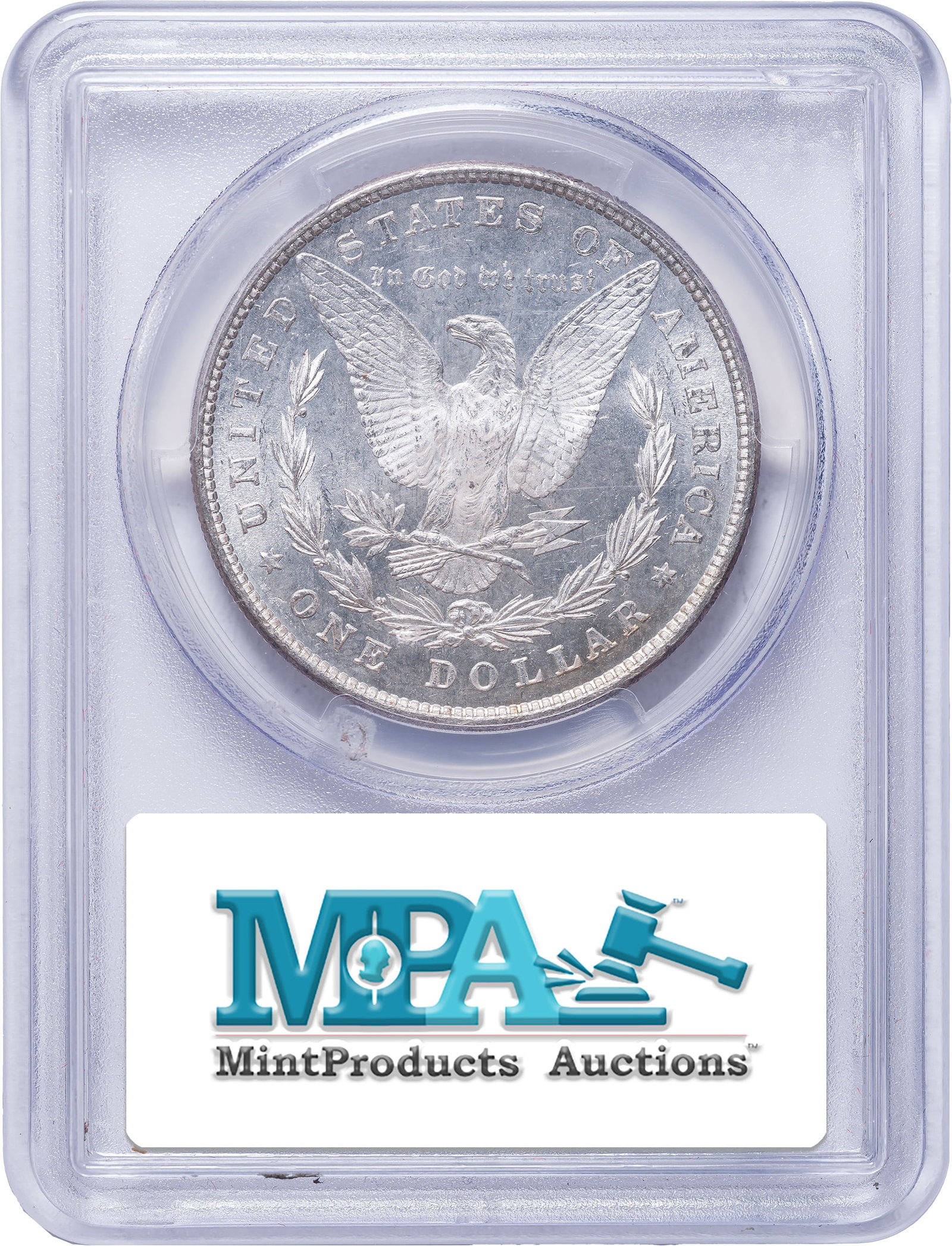 PCGS MS-64 CAC 1878 8 TF Morgan Dollar - 2