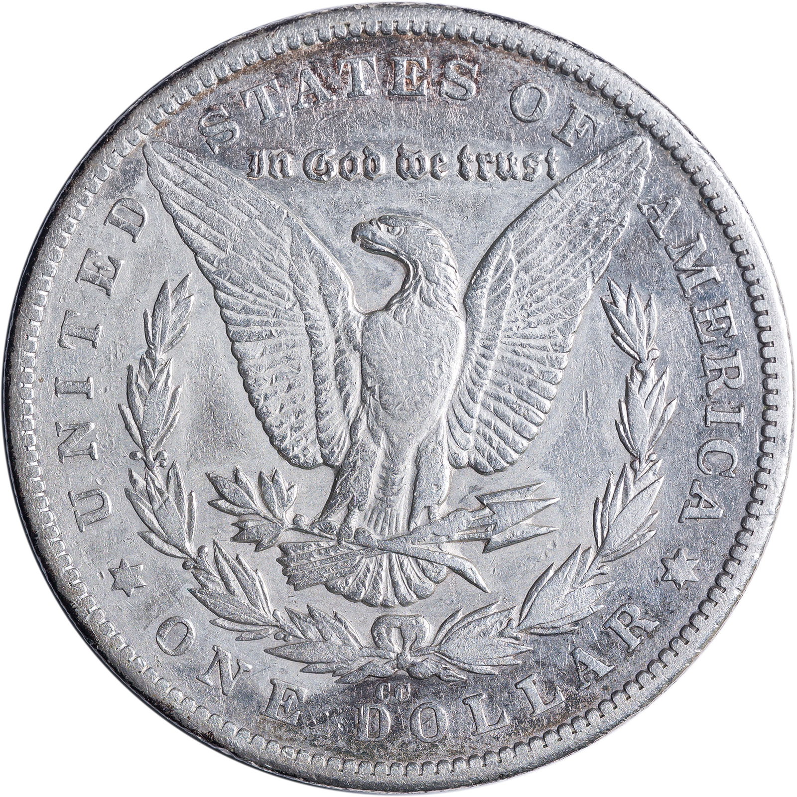 Choice VF-35 Details 1879-CC Morgan Dollar - 2
