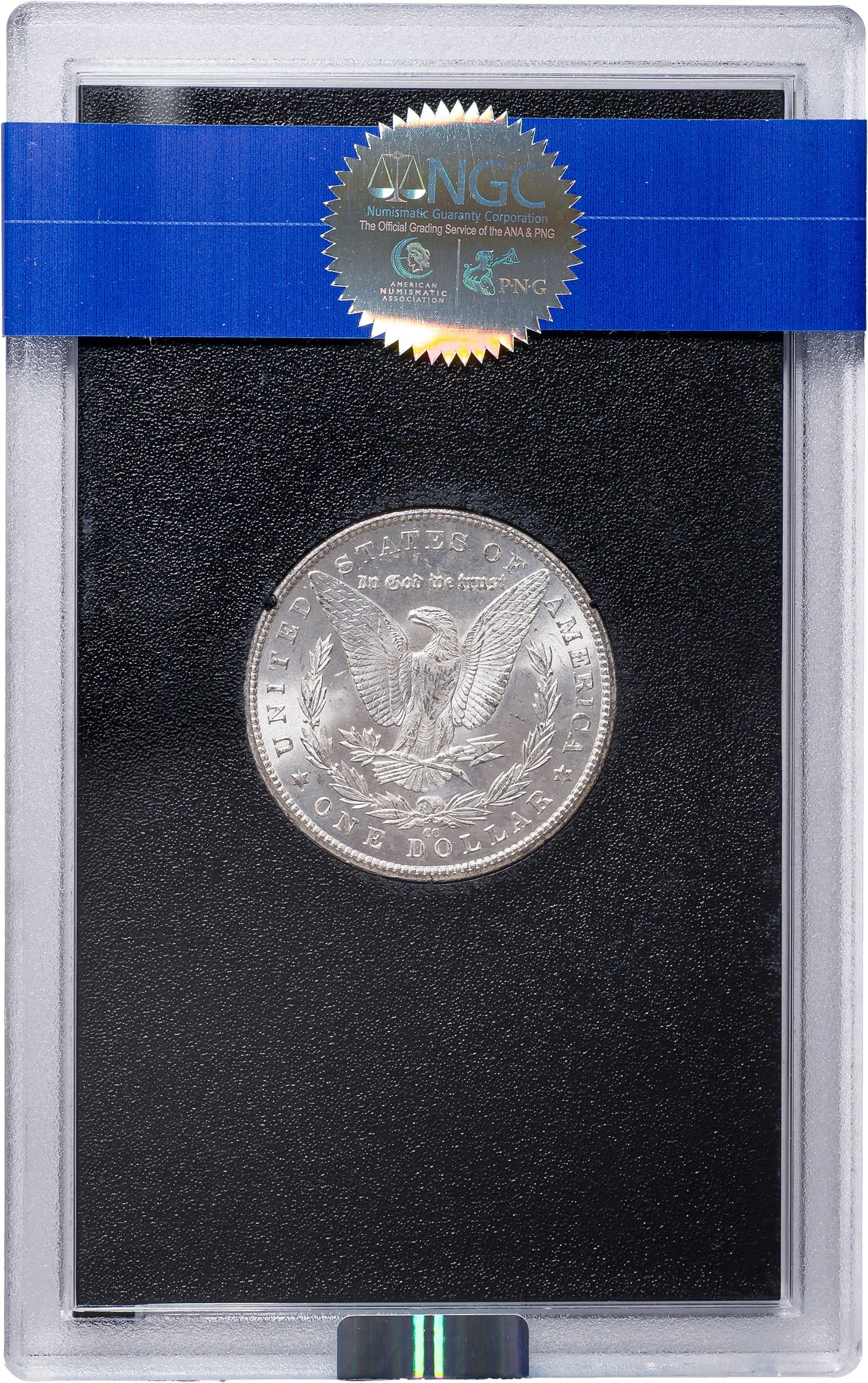 NGC MS-65+ 1883-CC Morgan Dollar - 2
