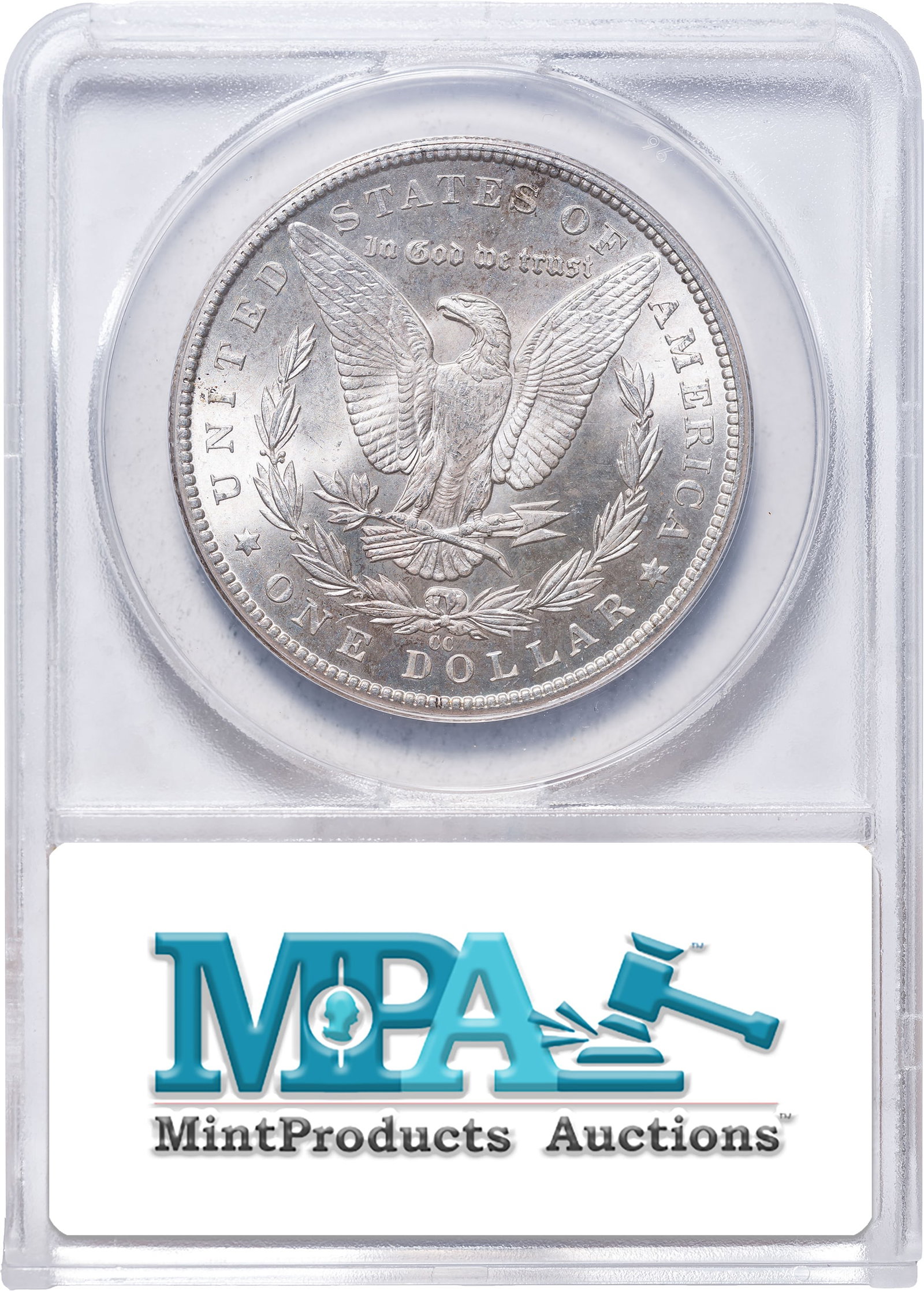ANACS MS-62 1884-CC Morgan Dollar - 2
