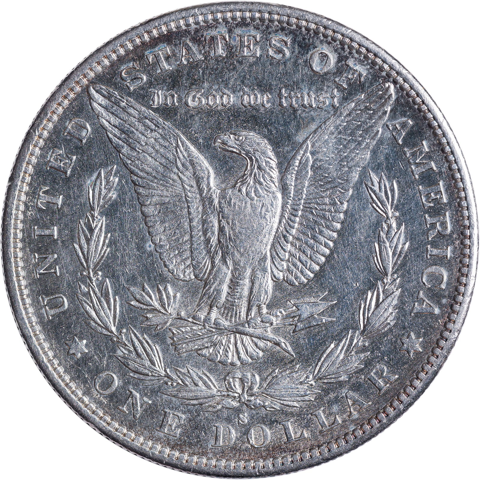 AU Details 1885-S Morgan Dollar - 2
