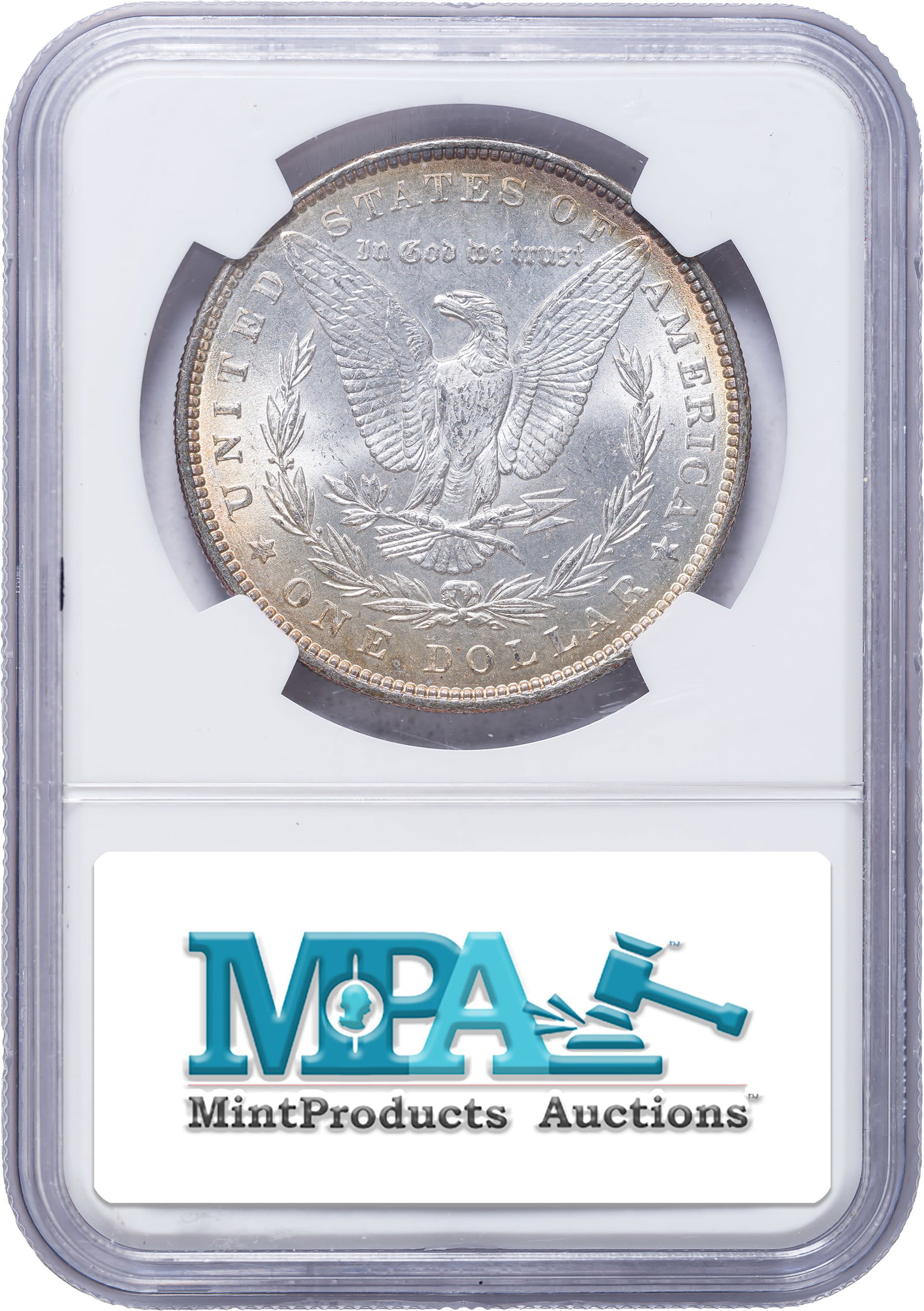 NGC MS-63 1886 Morgan Dollar - 2