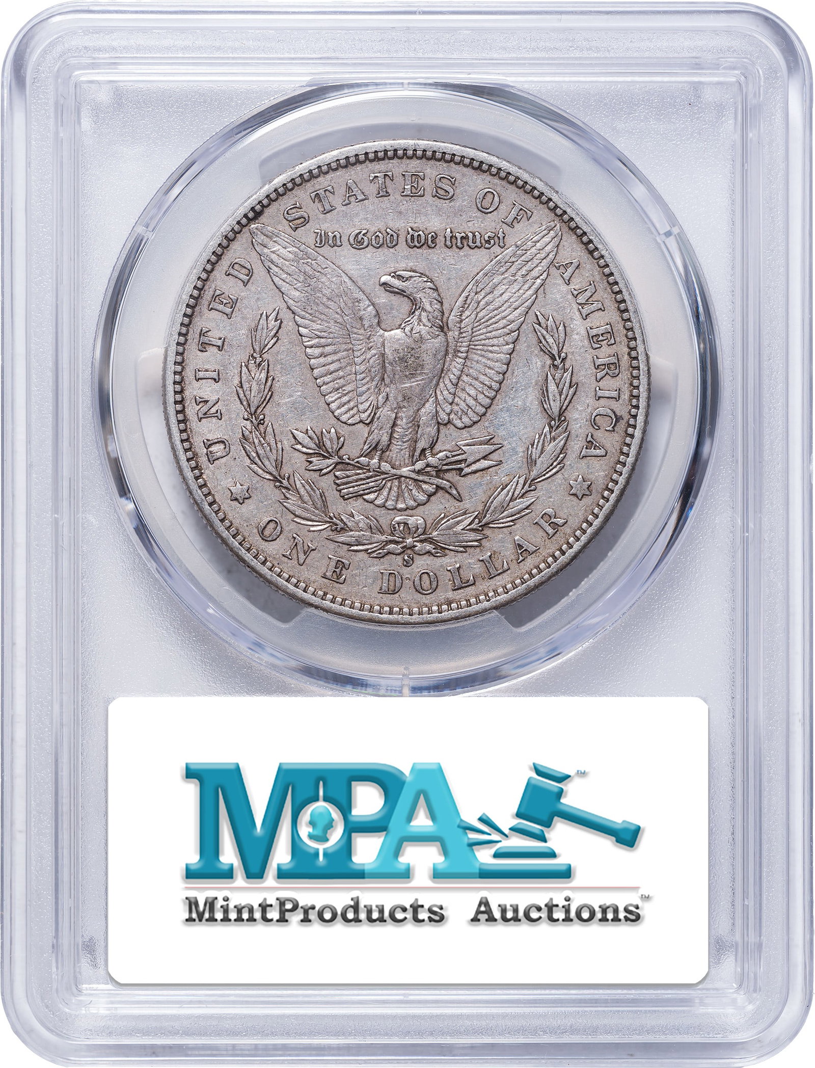 PCGS EF-40 1892-S Morgan Dollar - 2