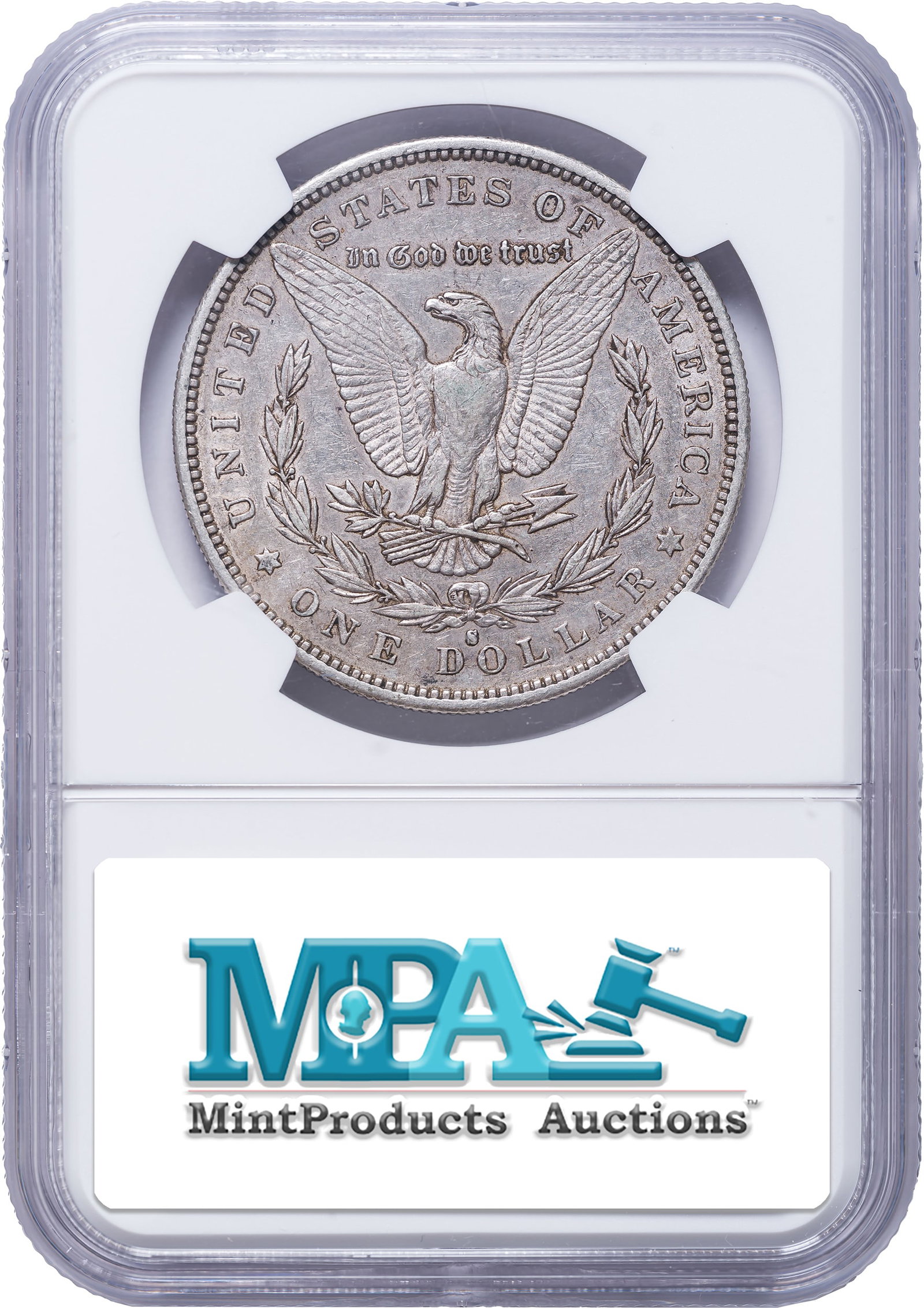 NGC EF-45 CAC 1892-S Morgan Dollar - 2