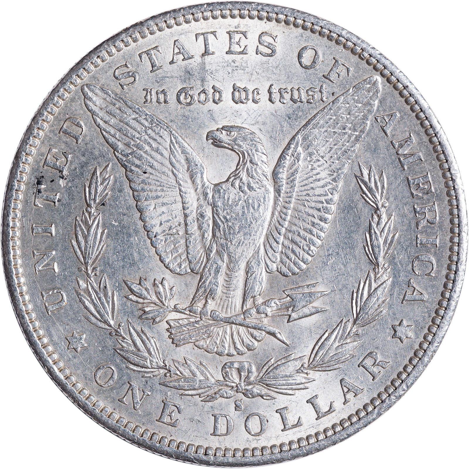 AU-58 1894-S Morgan Dollar - 2