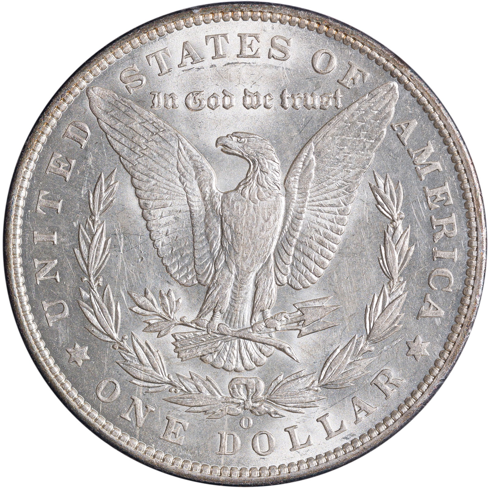 MS-60 1896-O Morgan Dollar - 2
