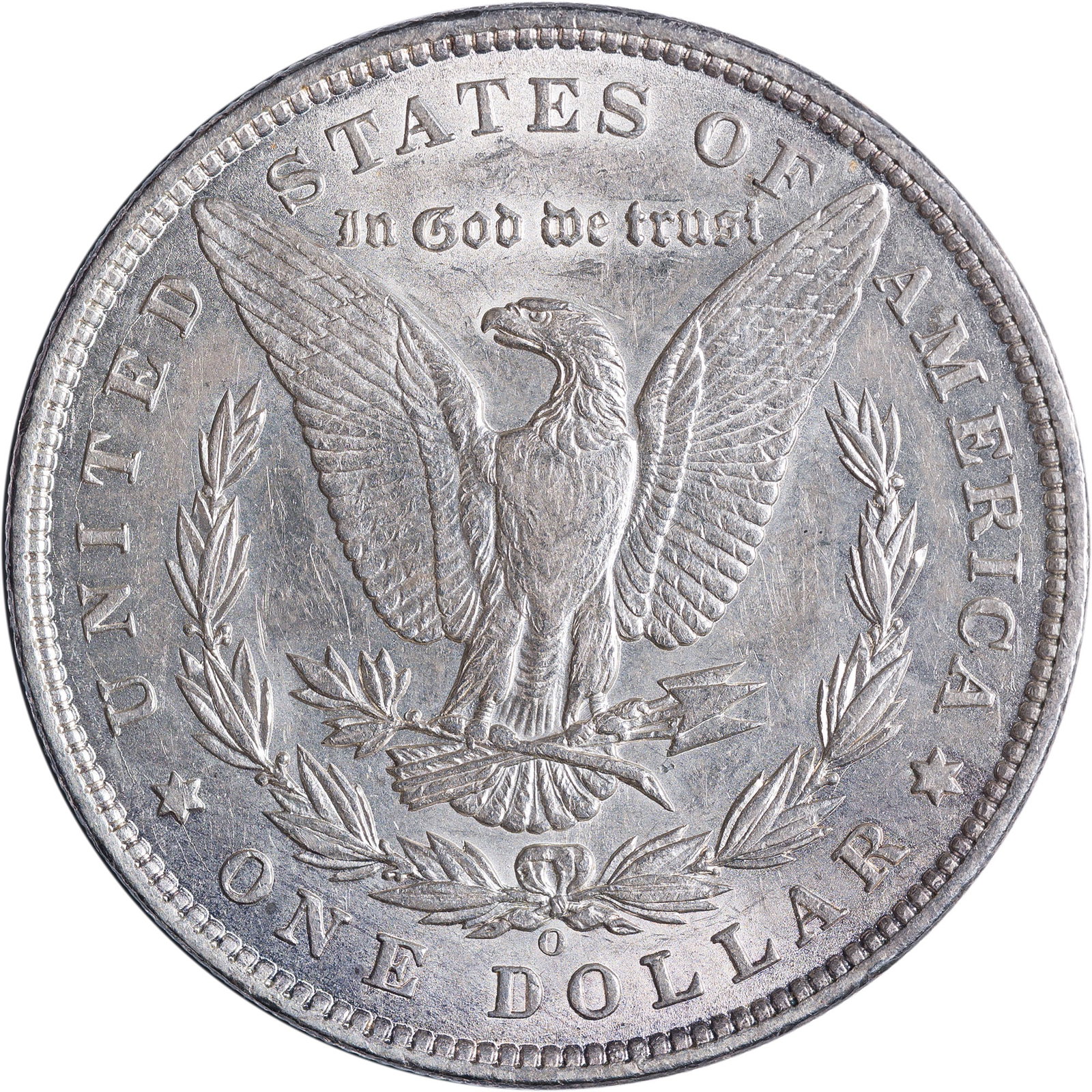 AU-58 Details 1897-O Morgan Dollar - 2